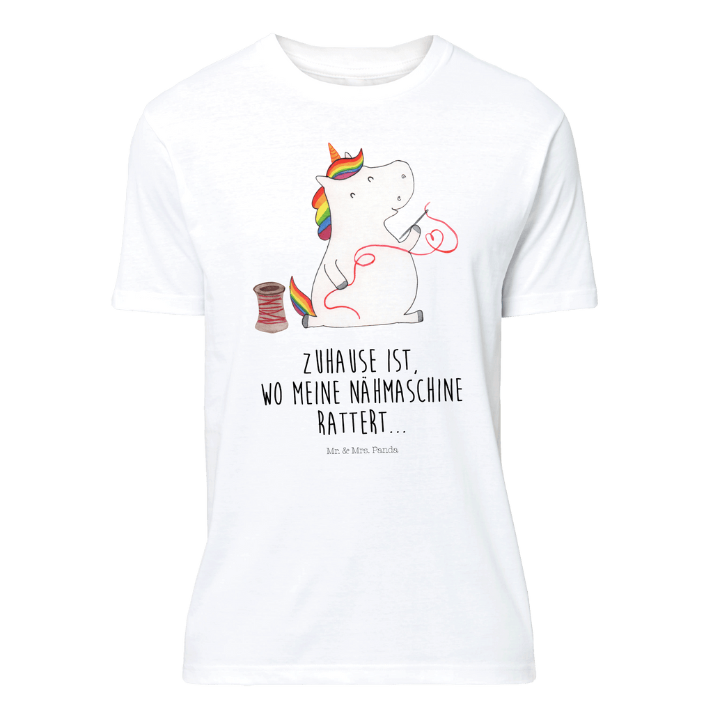 T-Shirt Standard Einhorn Näherin T-Shirt, Shirt, Tshirt, Lustiges T-Shirt, T-Shirt mit Spruch, Party, Junggesellenabschied, Jubiläum, Geburstag, Herrn, Damen, Männer, Frauen, Schlafshirt, Nachthemd, Sprüche, Einhorn, Einhörner, Einhorn Deko, Pegasus, Unicorn, Näherin, nähen, Mädchen, Freundin, Häkeln, Stricken, basteln, Nähzimmer