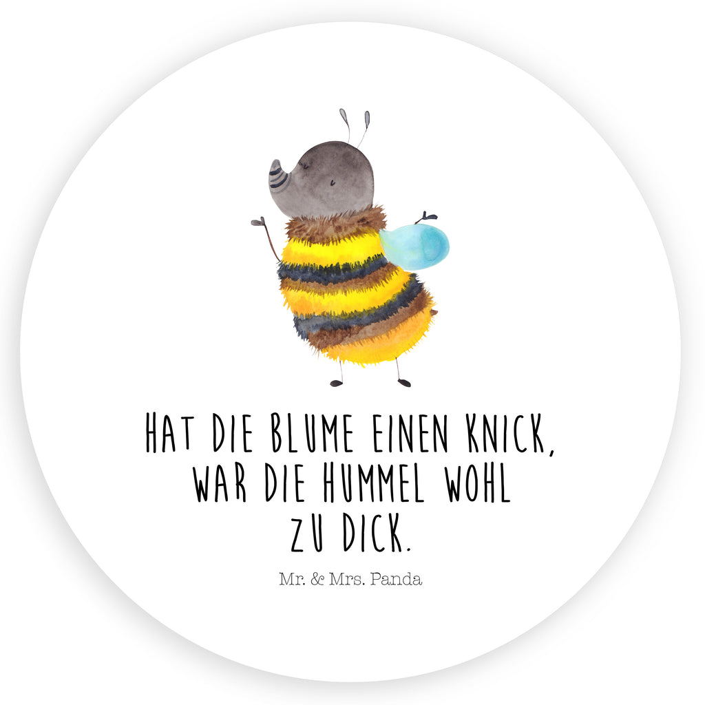 Rund Aufkleber Hummel flauschig Sticker, Aufkleber, Etikett, Tiermotive, Gute Laune, lustige Sprüche, Tiere, Hummel, Flauschig, Biene, Blume, Natur