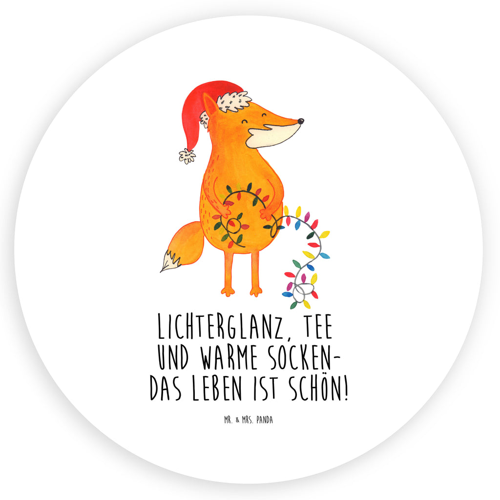 Rund Aufkleber Fuchs Weihnachten Sticker, Aufkleber, Etikett, Winter, Weihnachten, Weihnachtsdeko, Nikolaus, Advent, Heiligabend, Wintermotiv, Fuchs, Füchse, Spruch schön, Geschenk Weihnachten, Weihnachtsmann, Weihnachtszeit