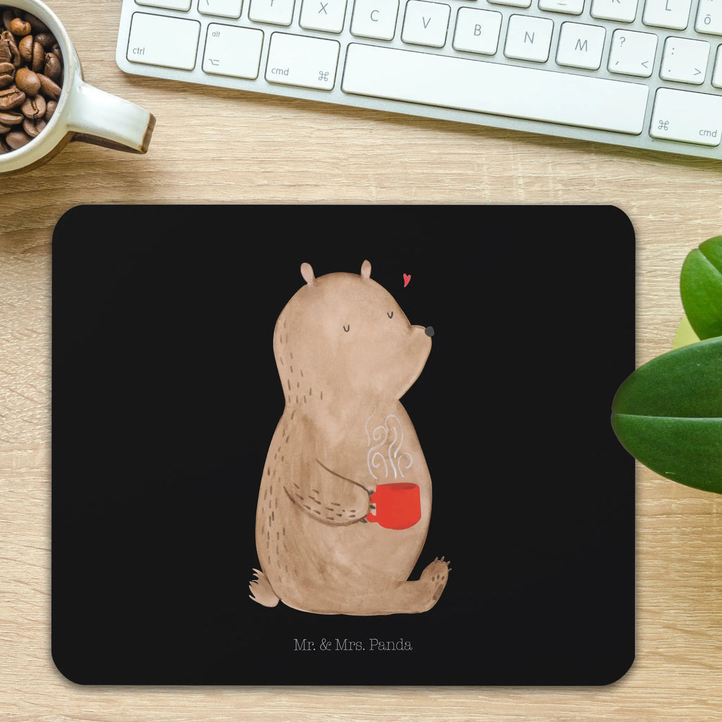 Mauspad Bär Kaffee Mousepad, Computer zubehör, Büroausstattung, PC Zubehör, Arbeitszimmer, Mauspad, Einzigartiges Mauspad, Designer Mauspad, Mausunterlage, Mauspad Büro, Bär, Teddy, Teddybär, Kaffee, Coffee, Bären, guten Morgen, Morgenroutine, Welt erobern, Welt retten, Motivation