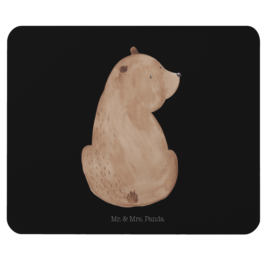 Mauspad Bär Schulterblick Mousepad, Computer zubehör, Büroausstattung, PC Zubehör, Arbeitszimmer, Mauspad, Einzigartiges Mauspad, Designer Mauspad, Mausunterlage, Mauspad Büro, Bär, Teddy, Teddybär, Selbstachtung, Weltansicht, Motivation, Bären, Bärenliebe, Weisheit