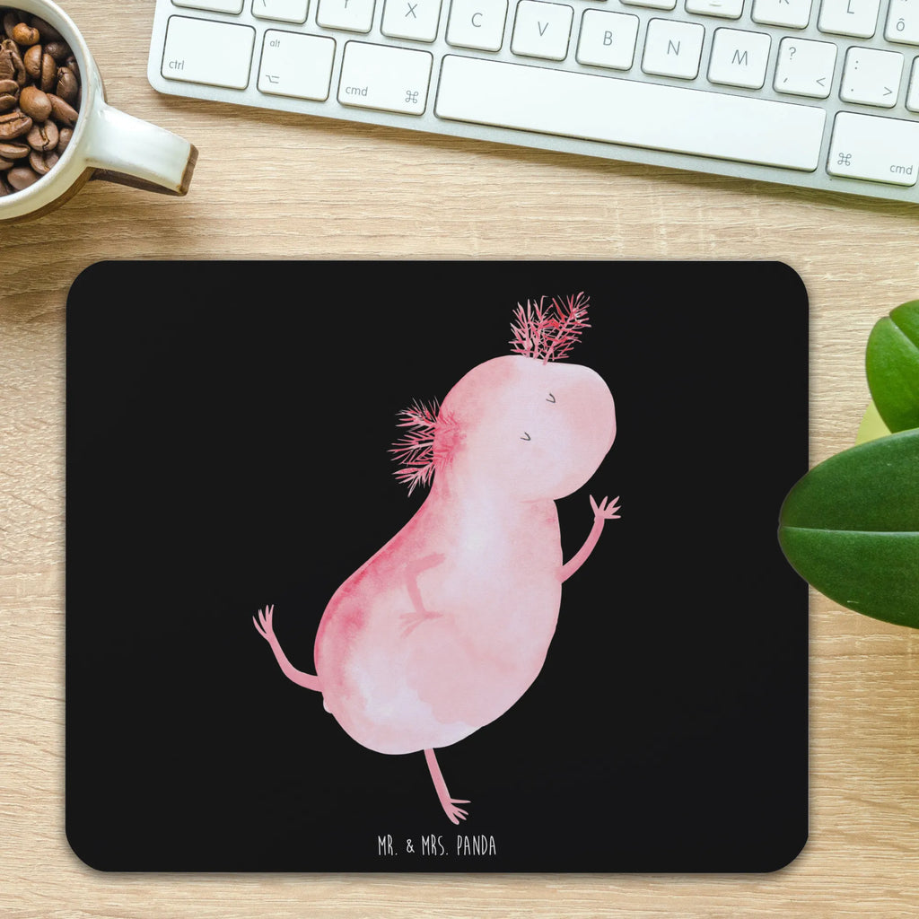 Mauspad Axolotl Tanzen Mousepad, Computer zubehör, Büroausstattung, PC Zubehör, Arbeitszimmer, Mauspad, Einzigartiges Mauspad, Designer Mauspad, Mausunterlage, Mauspad Büro, Axolotl, Molch, Axolot, Schwanzlurch, Lurch, Lurche, Dachschaden, Sterne, verrückt, Freundin, beste Freundin