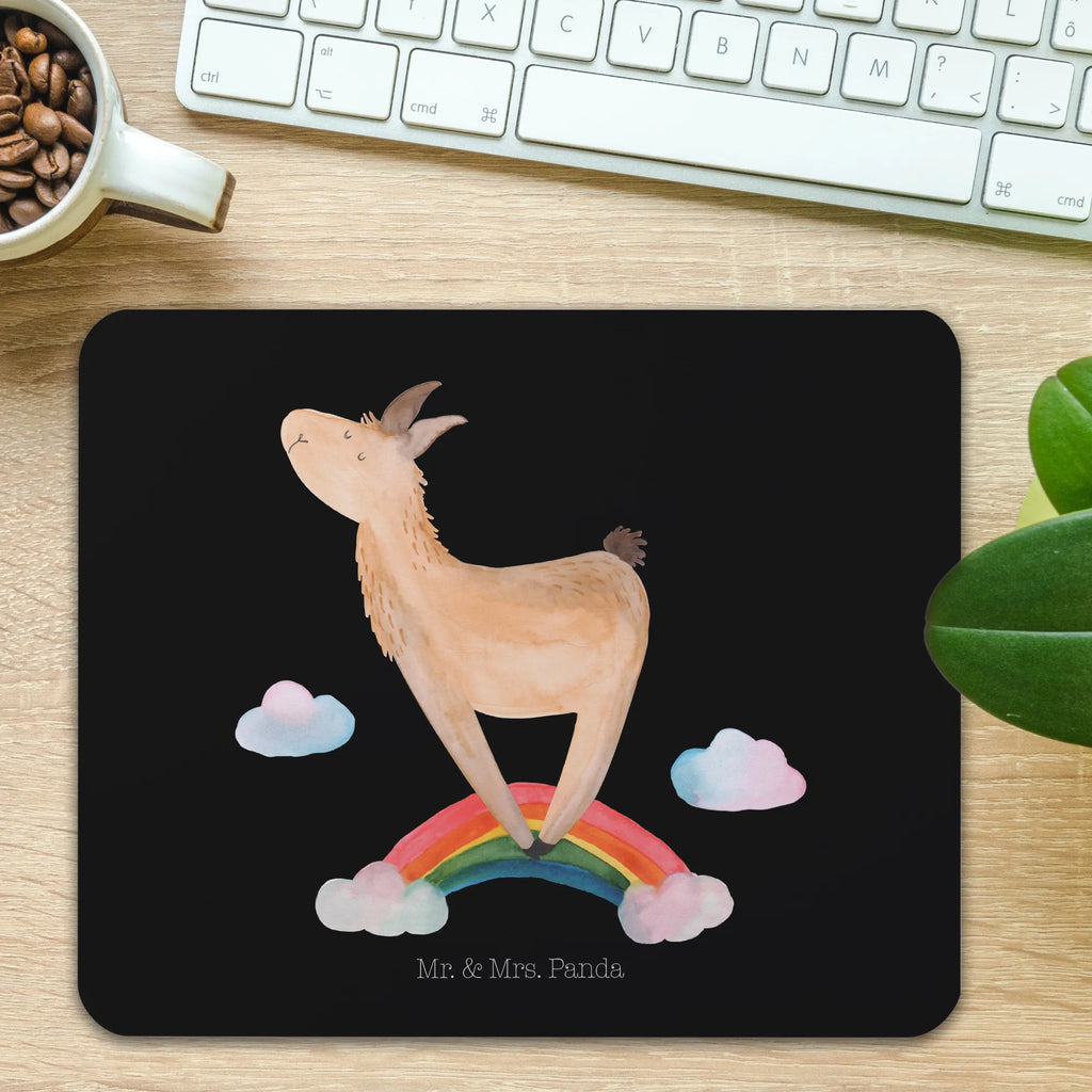 Mauspad Lama Regenbogen Mousepad, Computer zubehör, Büroausstattung, PC Zubehör, Arbeitszimmer, Mauspad, Einzigartiges Mauspad, Designer Mauspad, Mausunterlage, Mauspad Büro, Lama, Alpaka, Lamas, Regenbogen, Haters gonna hate, Haters, Selbstständig, Außenseiter, Schule, Abi, Hobby, Wolkenland, Freiheit