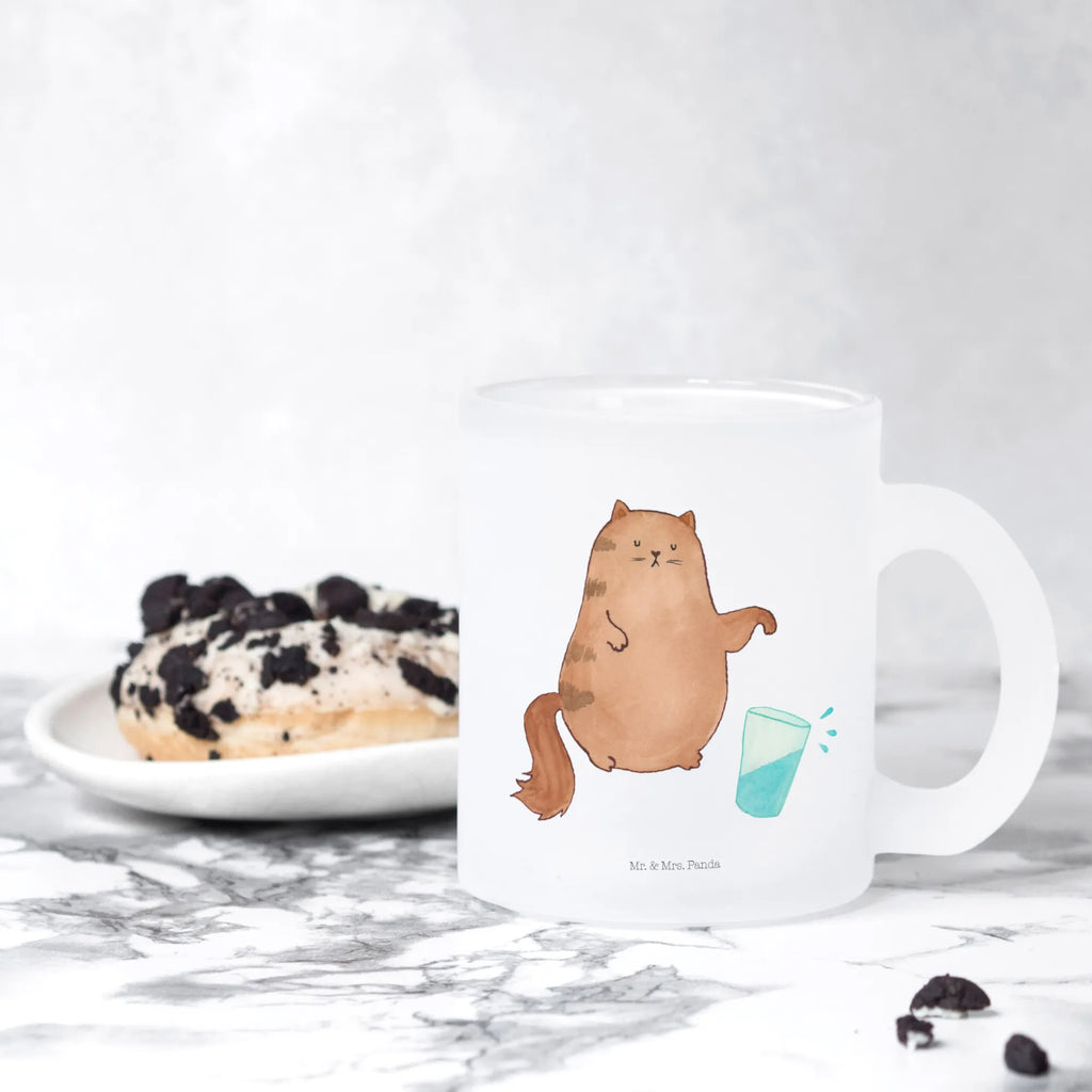 Teetasse Katze Wasserglas Teetasse, Teeglas, Teebecher, Tasse mit Henkel, Tasse, Glas Teetasse, Teetasse aus Glas, Katze, Katzenmotiv, Katzenfan, Katzendeko, Katzenfreund, Katzenliebhaber, Katzenprodukte, Katzenartikel, Katzenaccessoires, Katzensouvenirs, Katzenliebhaberprodukte, Katzenmotive, Katzen, Kater, Mietze, Cat, Cats, Katzenhalter, Katzenbesitzerin, Haustier, Wasser, Glas