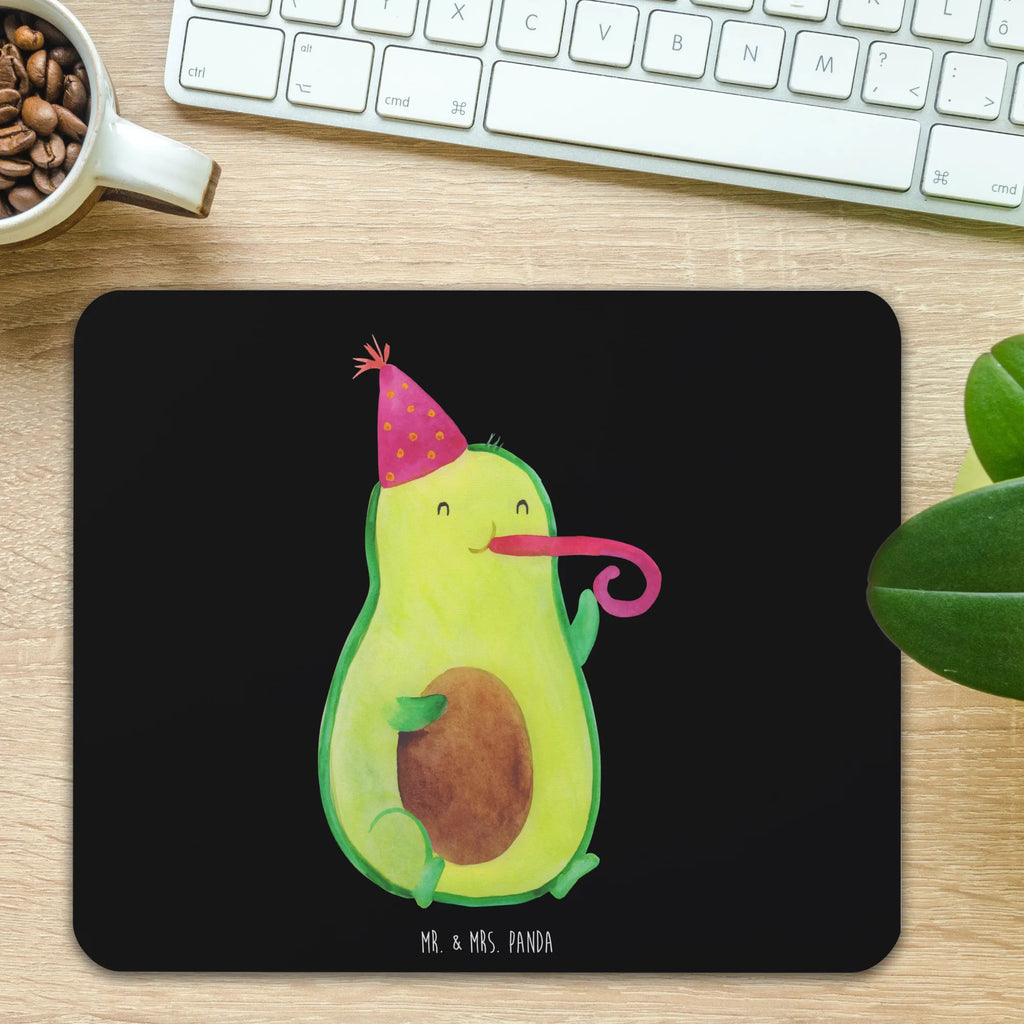 Mauspad Avocado Feier Mousepad, Computer zubehör, Büroausstattung, PC Zubehör, Arbeitszimmer, Mauspad, Einzigartiges Mauspad, Designer Mauspad, Mausunterlage, Mauspad Büro, Avocado, Veggie, Vegan, Gesund, Party, Feierlichkeit, Feier, Fete, Geburtstag, Gute Laune, Tröte