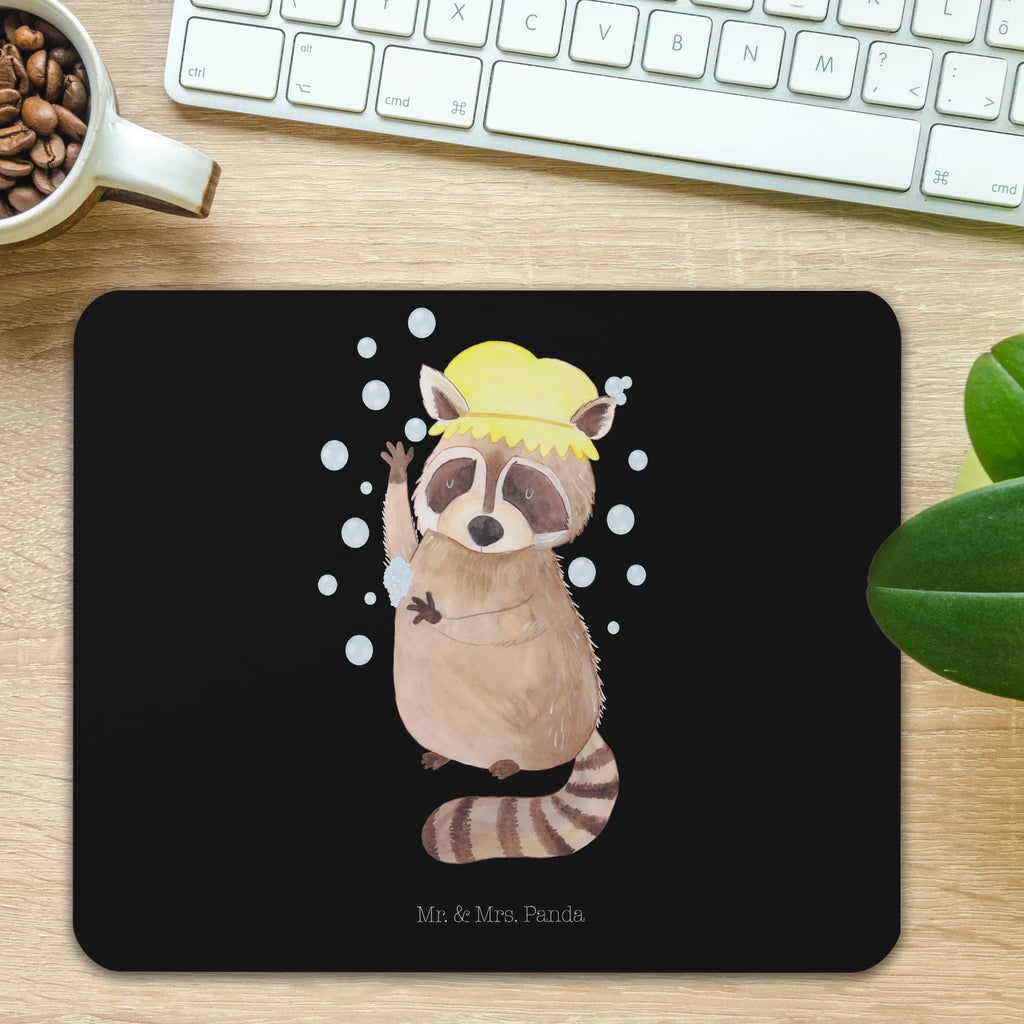 Mauspad Waschbär Mousepad, Computer zubehör, Büroausstattung, PC Zubehör, Arbeitszimmer, Mauspad, Einzigartiges Mauspad, Designer Mauspad, Mausunterlage, Mauspad Büro, Tiermotive, Gute Laune, lustige Sprüche, Tiere, Waschbär, Tagträumen, Plan, Fröhlich, waschen, Seifenblasen