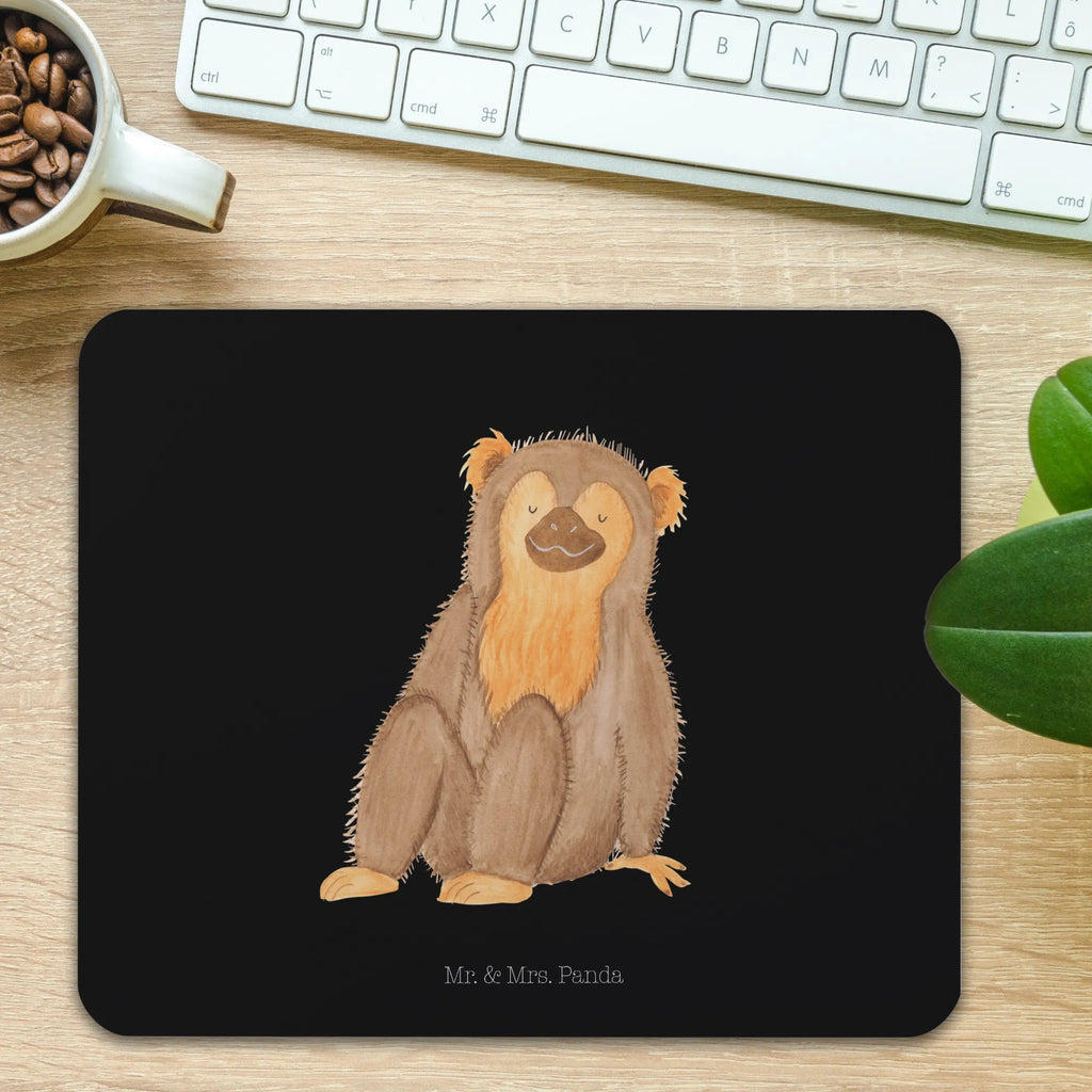 Mauspad Affe Mousepad, Computer zubehör, Büroausstattung, PC Zubehör, Arbeitszimmer, Mauspad, Einzigartiges Mauspad, Designer Mauspad, Mausunterlage, Mauspad Büro, Afrika, Wildtiere, Affe, Äffchen, Affen, Selbstliebe, Respekt, Motivation, Selbstachtung, Liebe, Selbstbewusstsein, Selfcare