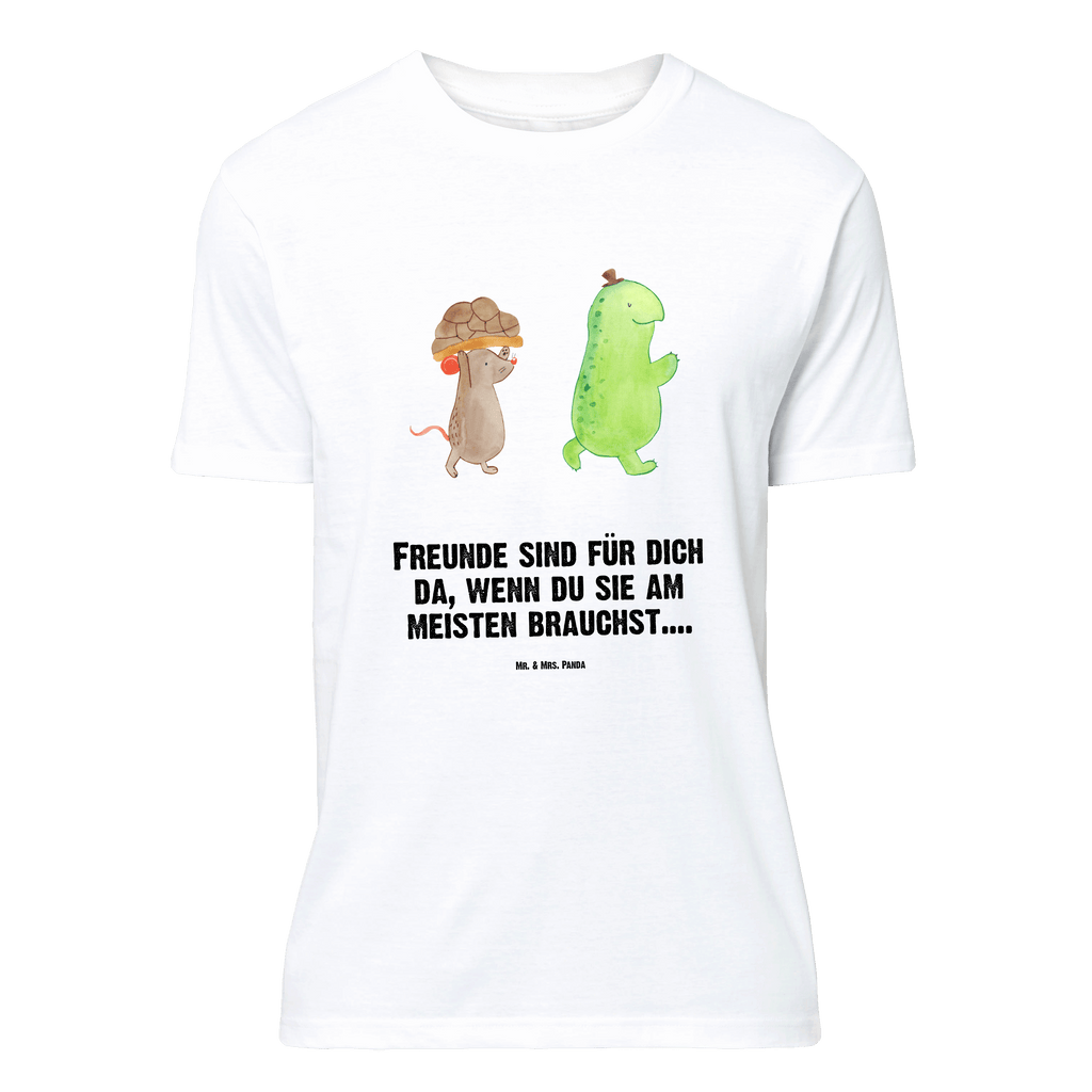 T-Shirt Standard Schildkröte & Maus T-Shirt, Shirt, Tshirt, Lustiges T-Shirt, T-Shirt mit Spruch, Party, Junggesellenabschied, Jubiläum, Geburstag, Herrn, Damen, Männer, Frauen, Schlafshirt, Nachthemd, Sprüche, Schildkröte, Maus, Freunde, Freundinnen, beste Freunde, beste Freundinnen