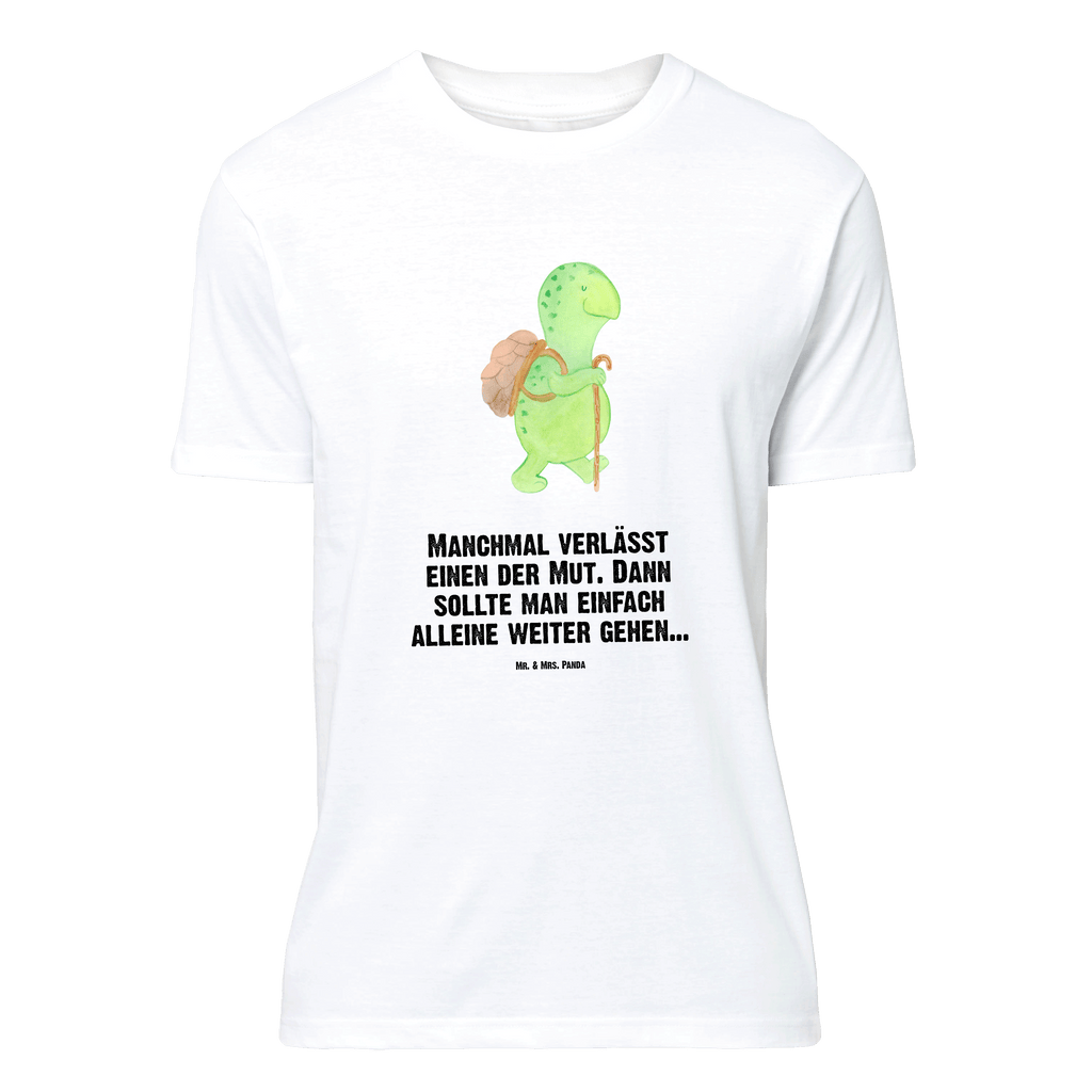 T-Shirt Standard Schildkröte Wanderer T-Shirt, Shirt, Tshirt, Lustiges T-Shirt, T-Shirt mit Spruch, Party, Junggesellenabschied, Jubiläum, Geburstag, Herrn, Damen, Männer, Frauen, Schlafshirt, Nachthemd, Sprüche, Schildkröte, Schildkröten, Motivation, Motivationsspruch, Motivationssprüche, Neuanfang