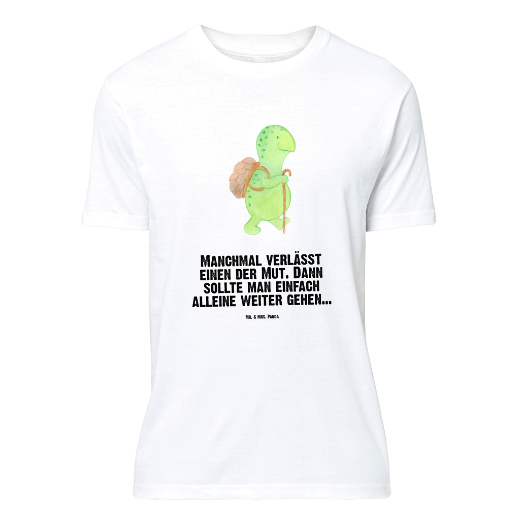 T-Shirt Standard Schildkröte Wanderer T-Shirt, Shirt, Tshirt, Lustiges T-Shirt, T-Shirt mit Spruch, Party, Junggesellenabschied, Jubiläum, Geburstag, Herrn, Damen, Männer, Frauen, Schlafshirt, Nachthemd, Sprüche, Schildkröte, Schildkröten, Motivation, Motivationsspruch, Motivationssprüche, Neuanfang