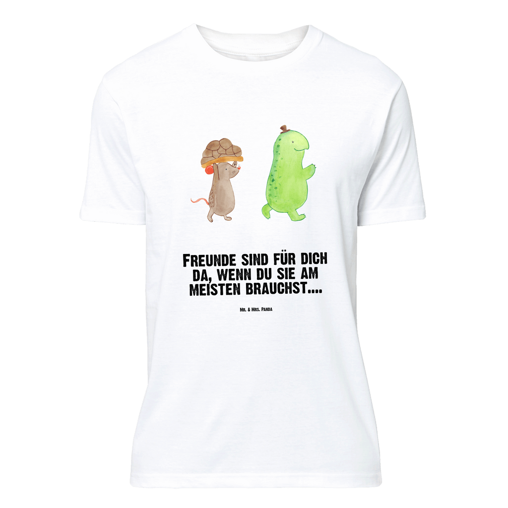 T-Shirt Standard Schildkröte & Maus T-Shirt, Shirt, Tshirt, Lustiges T-Shirt, T-Shirt mit Spruch, Party, Junggesellenabschied, Jubiläum, Geburstag, Herrn, Damen, Männer, Frauen, Schlafshirt, Nachthemd, Sprüche, Schildkröte, Maus, Freunde, Freundinnen, beste Freunde, beste Freundinnen