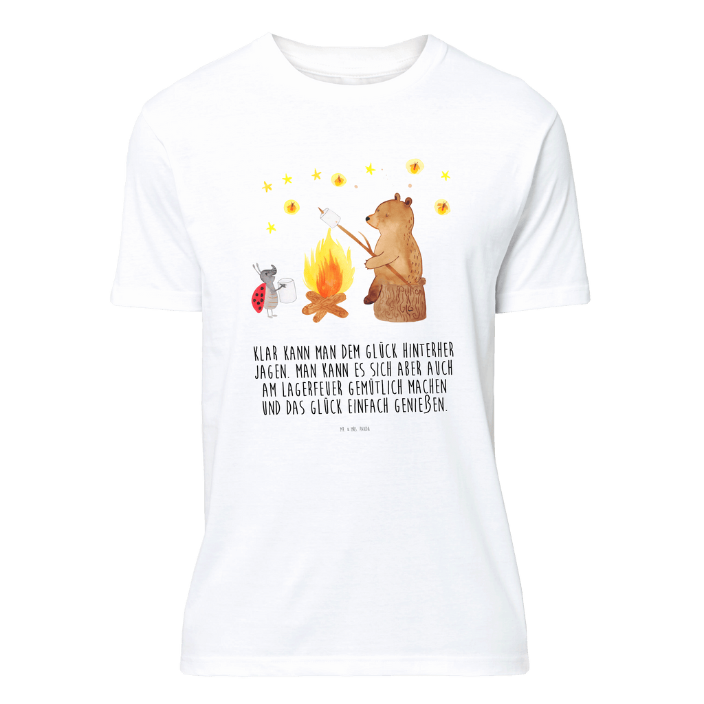 T-Shirt Standard Bär & Marienkäfer Lagerfeuer T-Shirt, Shirt, Tshirt, Lustiges T-Shirt, T-Shirt mit Spruch, Party, Junggesellenabschied, Jubiläum, Geburstag, Herrn, Damen, Männer, Frauen, Schlafshirt, Nachthemd, Sprüche, Bär, Teddy, Teddybär, Lagerfeuer