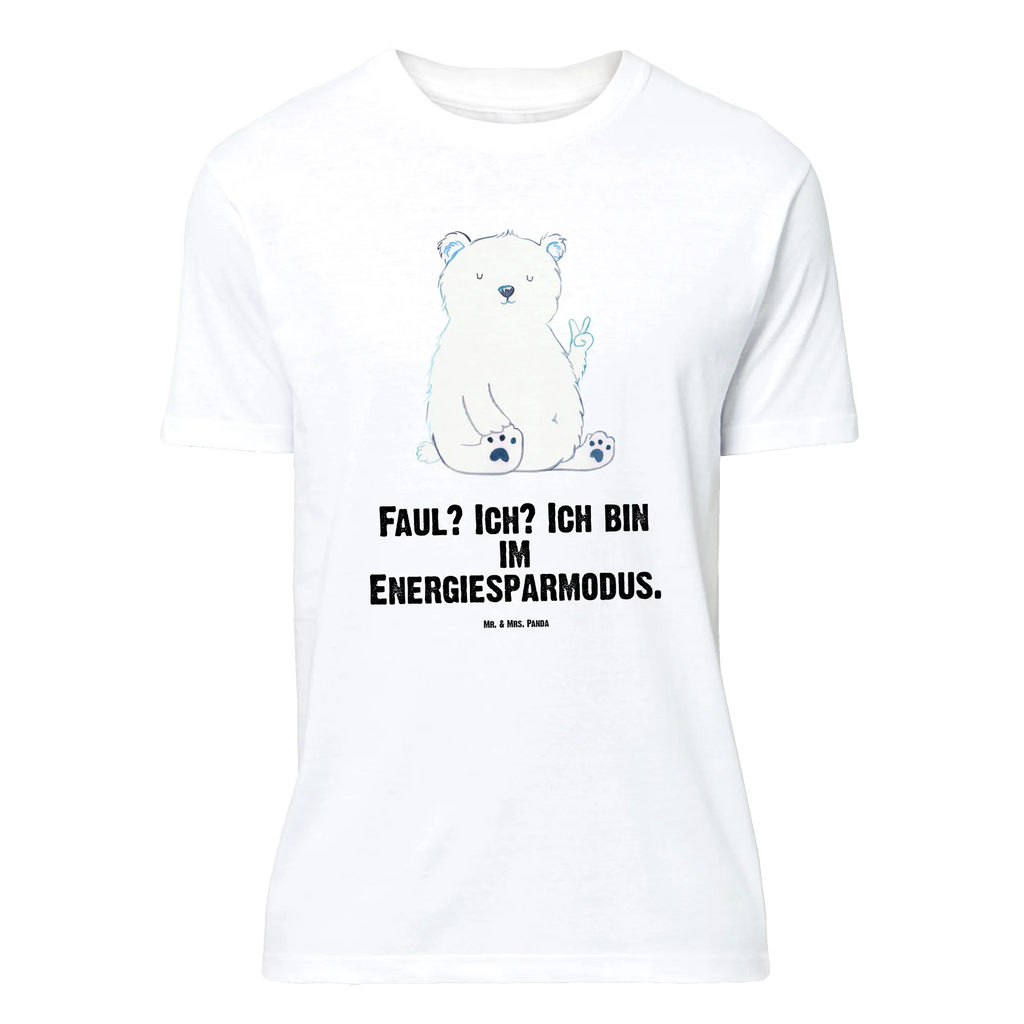 T-Shirt Standard Eisbär Faul T-Shirt, Shirt, Tshirt, Lustiges T-Shirt, T-Shirt mit Spruch, Party, Junggesellenabschied, Jubiläum, Geburstag, Herrn, Damen, Männer, Frauen, Schlafshirt, Nachthemd, Sprüche, Bär, Teddy, Teddybär, Eisbär, Nordpol, Faul, Entspannen, Relaxen, Büro, Arbeit, Bürojob, Arbeitsplatz, Homeoffice