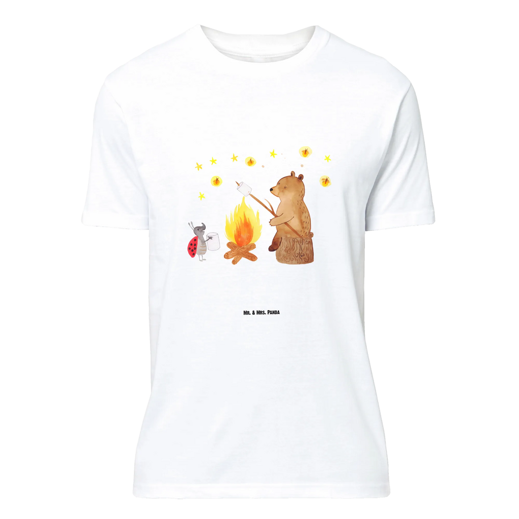 T-Shirt Standard Bär & Marienkäfer Lagerfeuer T-Shirt, Shirt, Tshirt, Lustiges T-Shirt, T-Shirt mit Spruch, Party, Junggesellenabschied, Jubiläum, Geburstag, Herrn, Damen, Männer, Frauen, Schlafshirt, Nachthemd, Sprüche, Bär, Teddy, Teddybär, Lagerfeuer