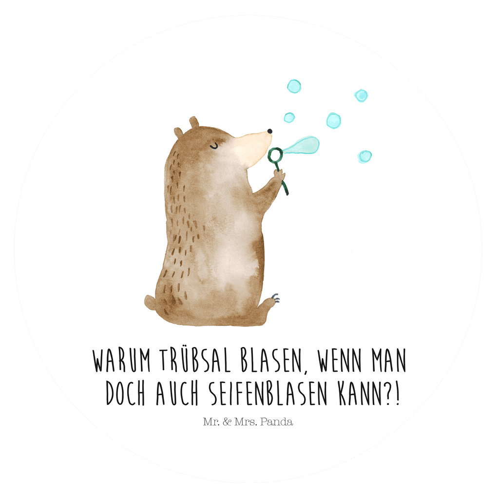 Rund Aufkleber Bär Seifenblasen Sticker, Aufkleber, Etikett, Bär, Teddy, Teddybär, Seifenblasen Bär Lustig Sein Glücklich Traurig Happy