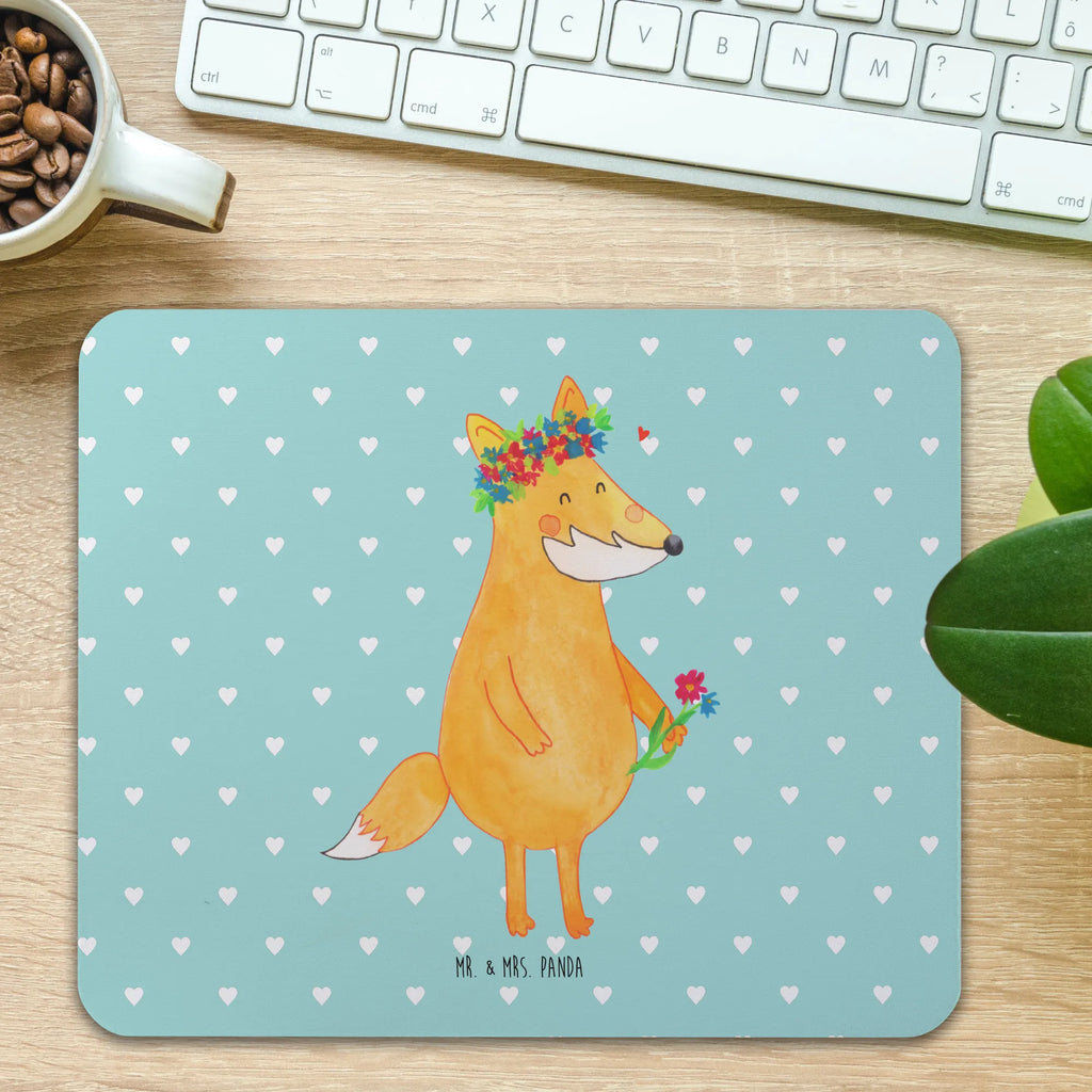 Mauspad Fuchs Blumen Mousepad, Computer zubehör, Büroausstattung, PC Zubehör, Arbeitszimmer, Mauspad, Einzigartiges Mauspad, Designer Mauspad, Mausunterlage, Mauspad Büro, Fuchs, Füchse, Fox, Liebe, Freundin, Fuchsmädchen, Blumenmädchen, Freundinnen, Liebesbeweis, Blume, Blumen, Motivation, Freude, ich, mich, Selbstliebe