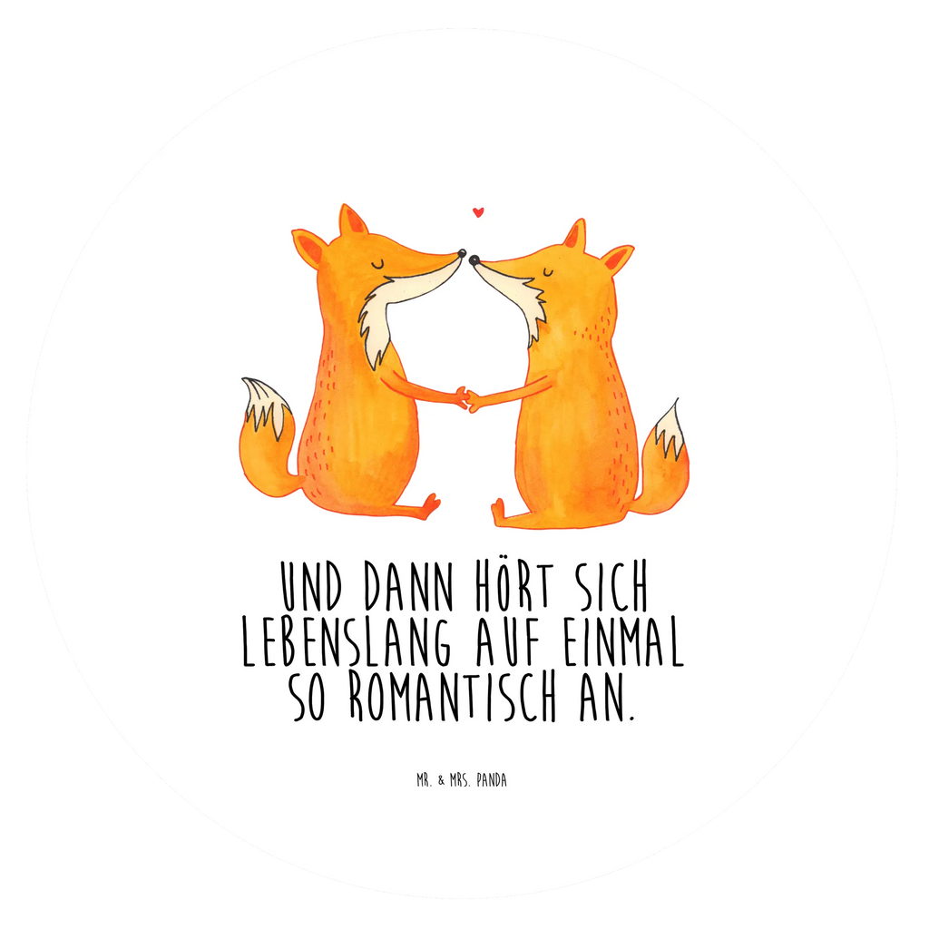 Rund Aufkleber Füchse Liebe Sticker, Aufkleber, Etikett, Fuchs, Füchse, Fox, Liebe, Liebespaar, Paar, Partner, Freundin, Freund, Ehe, Verlobte, Ehemann, Ehefrau, Liebesbeweis