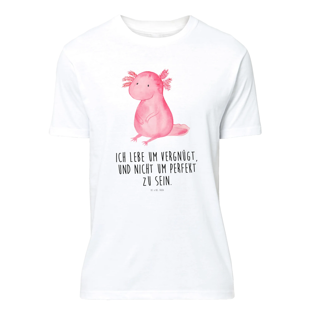 T-Shirt Standard Axolotl T-Shirt, Shirt, Tshirt, Lustiges T-Shirt, T-Shirt mit Spruch, Party, Junggesellenabschied, Jubiläum, Geburstag, Herrn, Damen, Männer, Frauen, Schlafshirt, Nachthemd, Sprüche, Axolotl, Molch, Axolot, vergnügt, fröhlich, zufrieden, Lebensstil, Weisheit, Lebensweisheit, Liebe, Freundin