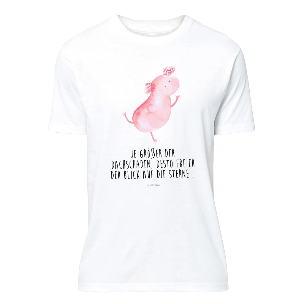 T-Shirt Standard Axolotl tanzt T-Shirt, Shirt, Tshirt, Lustiges T-Shirt, T-Shirt mit Spruch, Party, Junggesellenabschied, Jubiläum, Geburstag, Herrn, Damen, Männer, Frauen, Schlafshirt, Nachthemd, Sprüche, Axolotl, Molch, Axolot, Schwanzlurch, Lurch, Lurche, Dachschaden, Sterne, verrückt, Freundin, beste Freundin