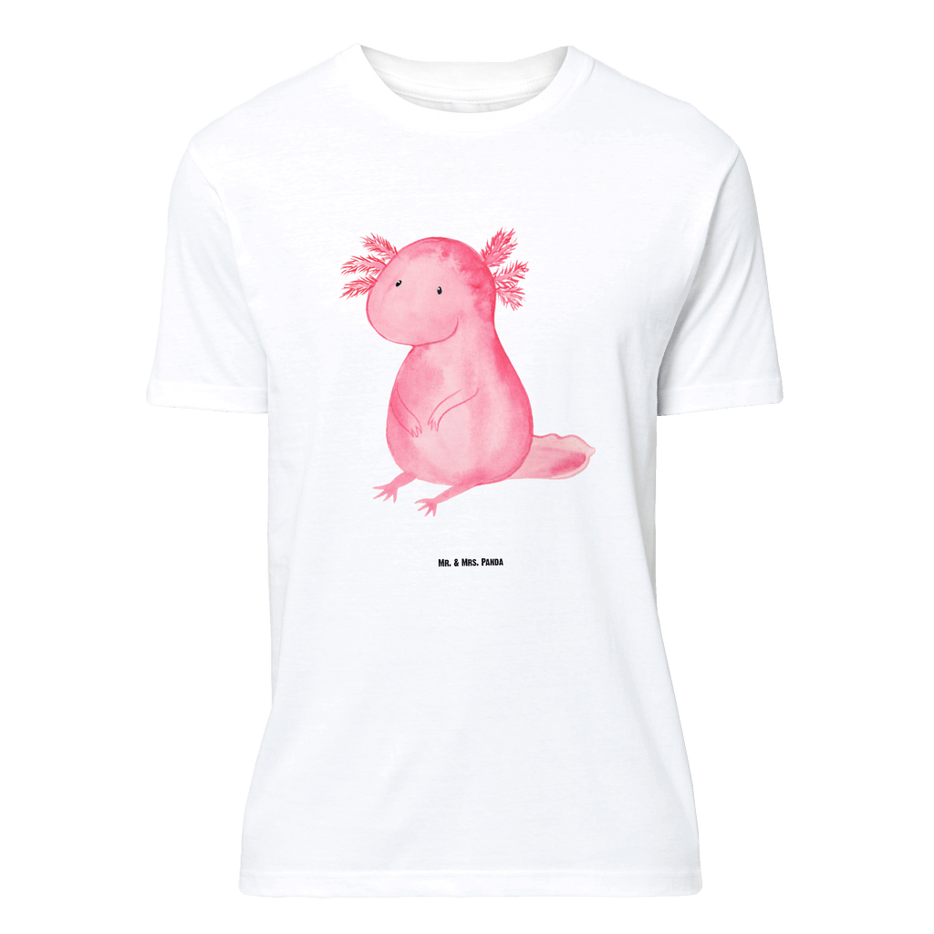 T-Shirt Standard Axolotl T-Shirt, Shirt, Tshirt, Lustiges T-Shirt, T-Shirt mit Spruch, Party, Junggesellenabschied, Jubiläum, Geburstag, Herrn, Damen, Männer, Frauen, Schlafshirt, Nachthemd, Sprüche, Axolotl, Molch, Axolot, vergnügt, fröhlich, zufrieden, Lebensstil, Weisheit, Lebensweisheit, Liebe, Freundin