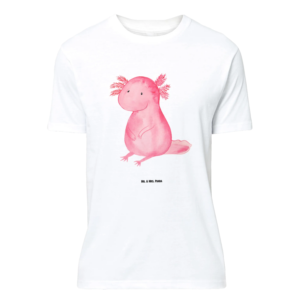 T-Shirt Standard Axolotl T-Shirt, Shirt, Tshirt, Lustiges T-Shirt, T-Shirt mit Spruch, Party, Junggesellenabschied, Jubiläum, Geburstag, Herrn, Damen, Männer, Frauen, Schlafshirt, Nachthemd, Sprüche, Axolotl, Molch, Axolot, vergnügt, fröhlich, zufrieden, Lebensstil, Weisheit, Lebensweisheit, Liebe, Freundin