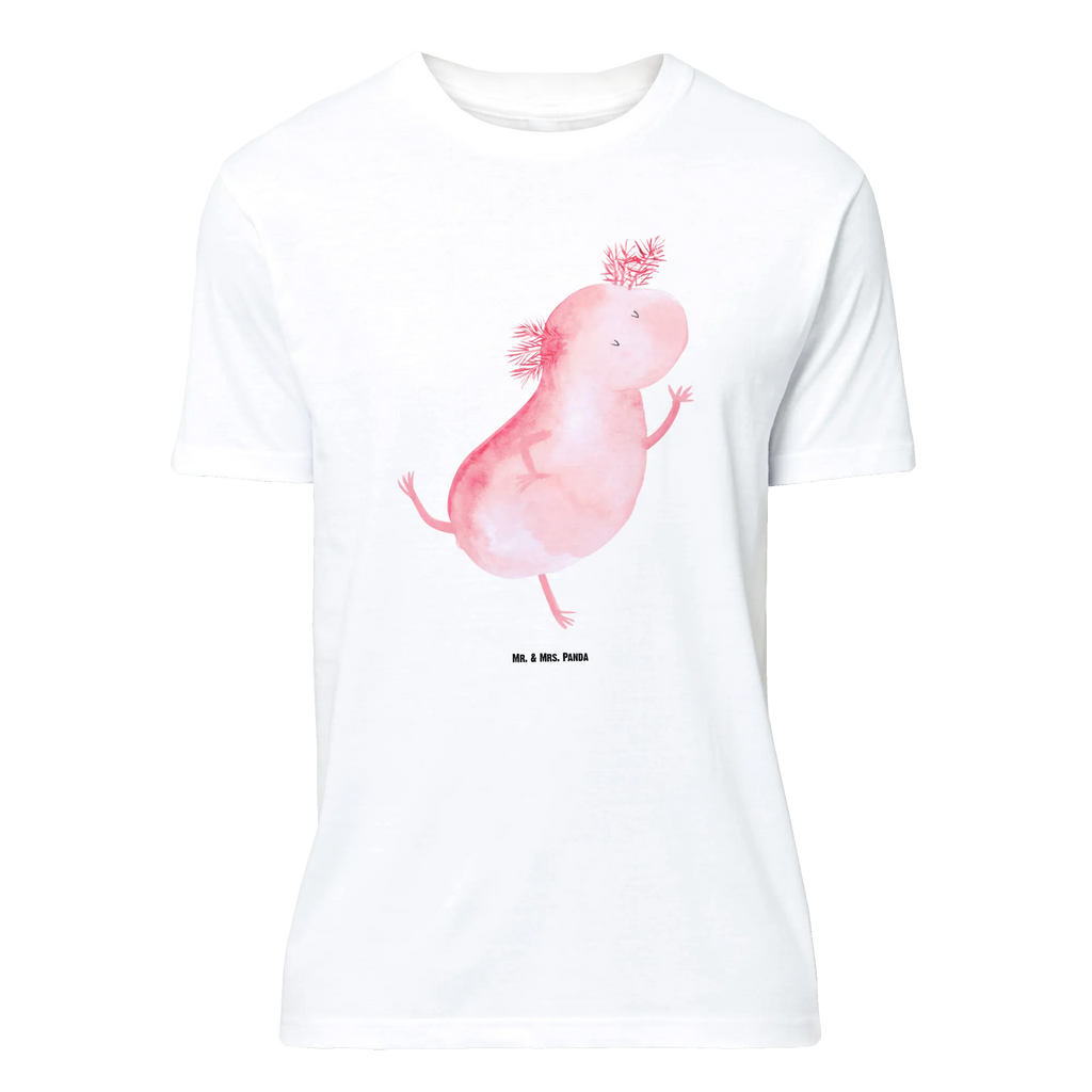 T-Shirt Standard Axolotl tanzt T-Shirt, Shirt, Tshirt, Lustiges T-Shirt, T-Shirt mit Spruch, Party, Junggesellenabschied, Jubiläum, Geburstag, Herrn, Damen, Männer, Frauen, Schlafshirt, Nachthemd, Sprüche, Axolotl, Molch, Axolot, Schwanzlurch, Lurch, Lurche, Dachschaden, Sterne, verrückt, Freundin, beste Freundin