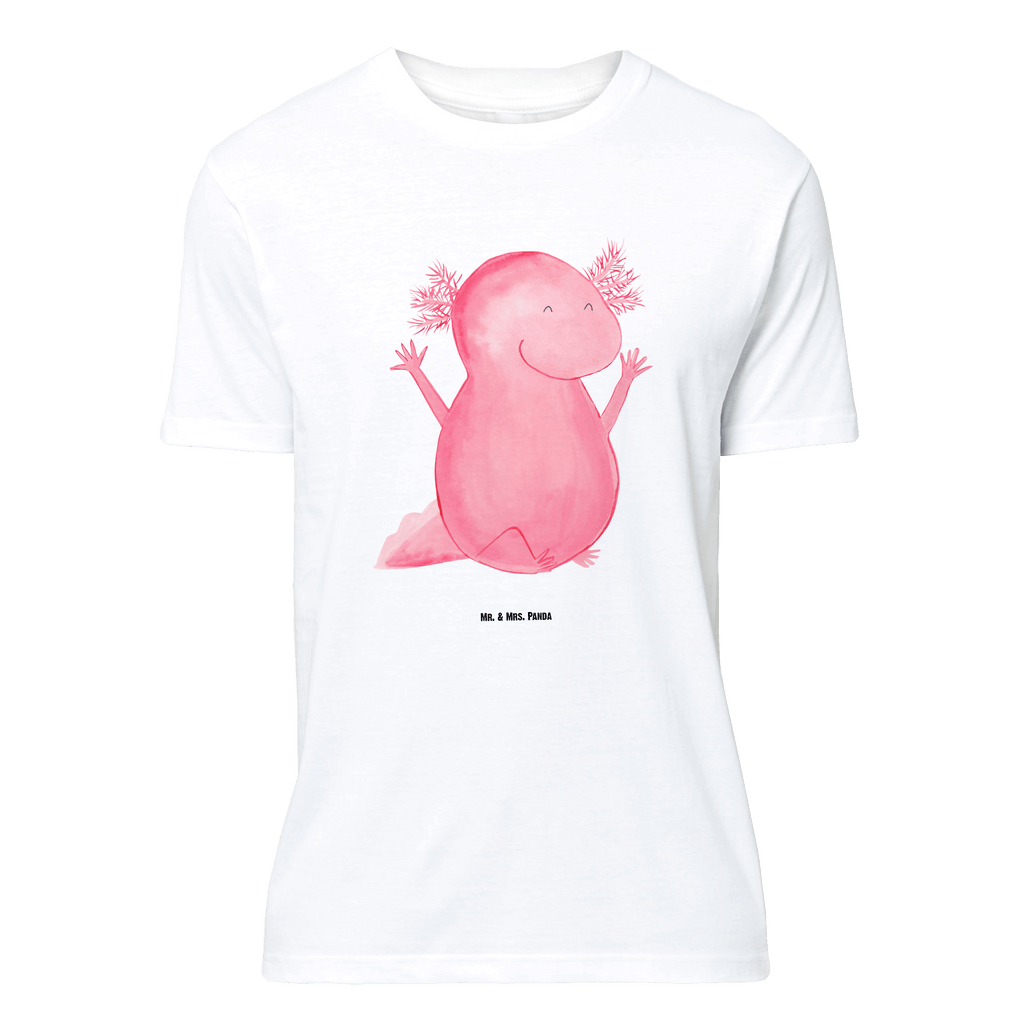 T-Shirt Standard Axolotl Hurra T-Shirt, Shirt, Tshirt, Lustiges T-Shirt, T-Shirt mit Spruch, Party, Junggesellenabschied, Jubiläum, Geburstag, Herrn, Damen, Männer, Frauen, Schlafshirt, Nachthemd, Sprüche, Axolotl, Molch, Axolot, Schwanzlurch, Lurch, Lurche, fröhlich, Spaß, Freude, Motivation, Zufriedenheit