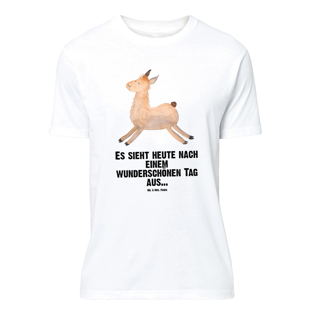 T-Shirt Standard Lama Springen T-Shirt, Shirt, Tshirt, Lustiges T-Shirt, T-Shirt mit Spruch, Party, Junggesellenabschied, Jubiläum, Geburstag, Herrn, Damen, Männer, Frauen, Schlafshirt, Nachthemd, Sprüche, Lama, Alpaka, Lamas, Lieblingstag, Happy day, fröhlich, Glück, Freundin, Liebeskummer, Neustart, guten Morgen, Start, Prüfung, Abitur