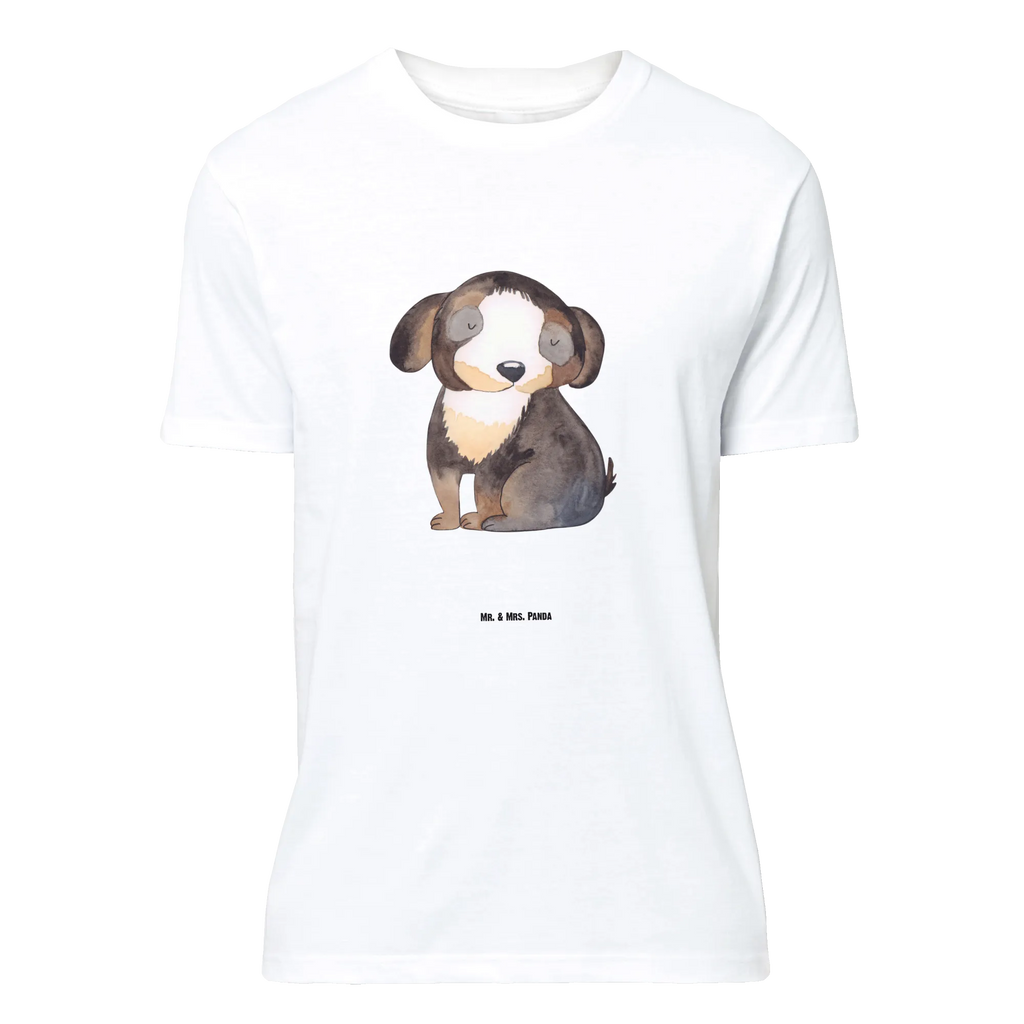 T-Shirt Standard Hund entspannt T-Shirt, Shirt, Tshirt, Lustiges T-Shirt, T-Shirt mit Spruch, Party, Junggesellenabschied, Jubiläum, Geburstag, Herrn, Damen, Männer, Frauen, Schlafshirt, Nachthemd, Sprüche, Hund, Hundemotiv, Haustier, Hunderasse, Tierliebhaber, Hundebesitzer, schwarzer Hund, Hundeliebe, Liebe, Hundeglück