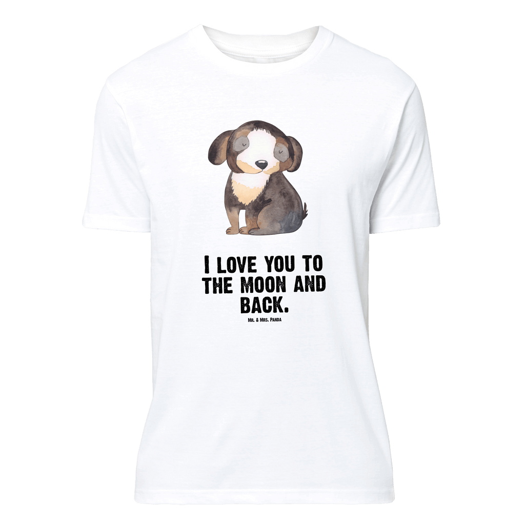 T-Shirt Standard Hund entspannt T-Shirt, Shirt, Tshirt, Lustiges T-Shirt, T-Shirt mit Spruch, Party, Junggesellenabschied, Jubiläum, Geburstag, Herrn, Damen, Männer, Frauen, Schlafshirt, Nachthemd, Sprüche, Hund, Hundemotiv, Haustier, Hunderasse, Tierliebhaber, Hundebesitzer, schwarzer Hund, Hundeliebe, Liebe, Hundeglück