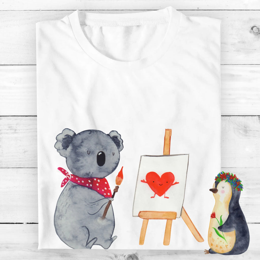 T-Shirt Standard Koala Künstler T-Shirt, Shirt, Tshirt, Lustiges T-Shirt, T-Shirt mit Spruch, Party, Junggesellenabschied, Jubiläum, Geburstag, Herrn, Damen, Männer, Frauen, Schlafshirt, Nachthemd, Sprüche, Koala, Koalabär, Liebe, Liebensbeweis, Liebesgeschenk, Gefühle, Künstler, zeichnen