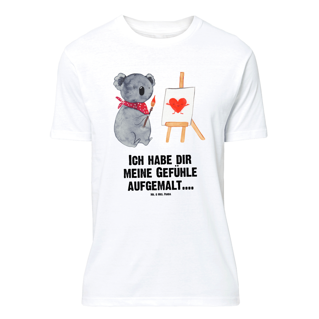 T-Shirt Standard Koala Künstler T-Shirt, Shirt, Tshirt, Lustiges T-Shirt, T-Shirt mit Spruch, Party, Junggesellenabschied, Jubiläum, Geburstag, Herrn, Damen, Männer, Frauen, Schlafshirt, Nachthemd, Sprüche, Koala, Koalabär, Liebe, Liebensbeweis, Liebesgeschenk, Gefühle, Künstler, zeichnen