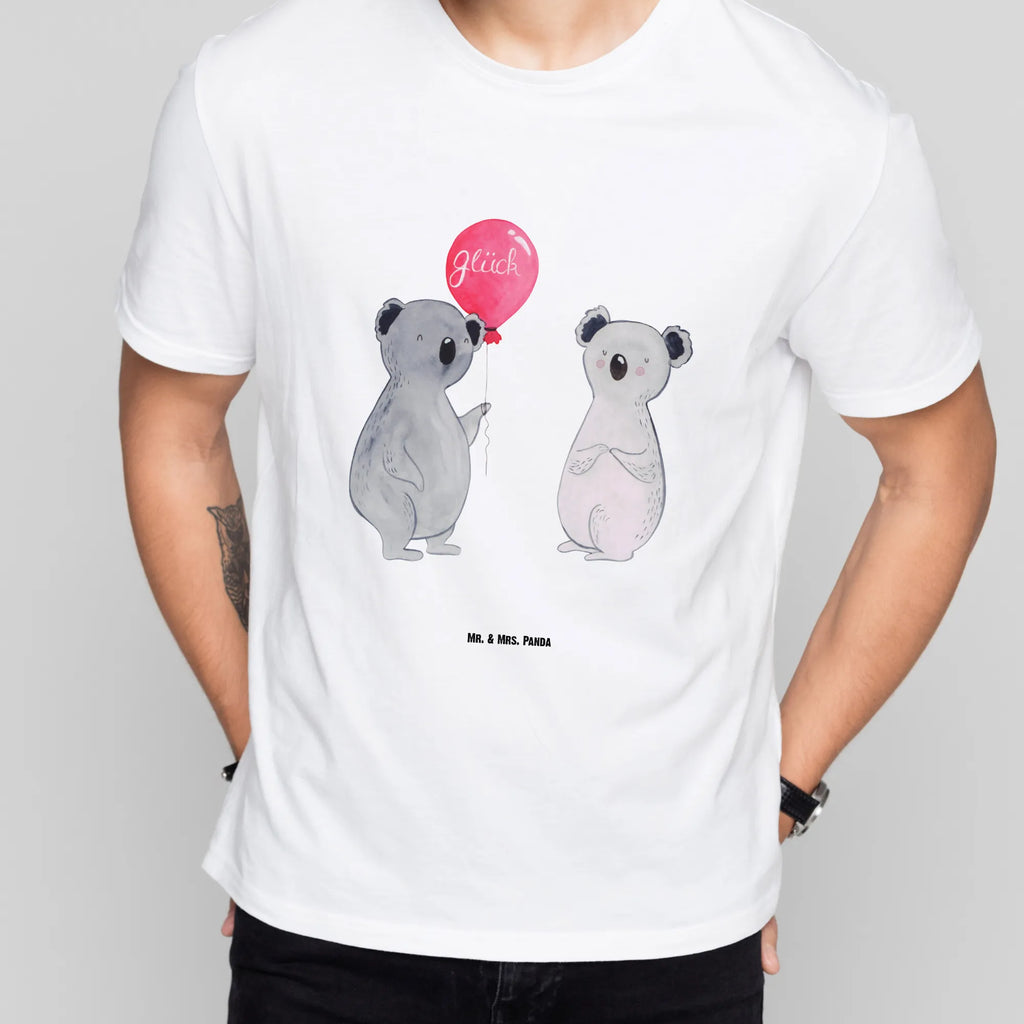 T-Shirt Standard Koala Luftballon T-Shirt, Shirt, Tshirt, Lustiges T-Shirt, T-Shirt mit Spruch, Party, Junggesellenabschied, Jubiläum, Geburstag, Herrn, Damen, Männer, Frauen, Schlafshirt, Nachthemd, Sprüche, Koala, Koalabär, Luftballon, Geburtstag, Geschenk