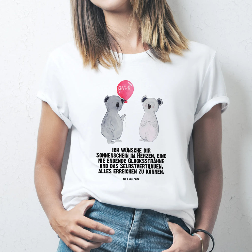 T-Shirt Standard Koala Luftballon T-Shirt, Shirt, Tshirt, Lustiges T-Shirt, T-Shirt mit Spruch, Party, Junggesellenabschied, Jubiläum, Geburstag, Herrn, Damen, Männer, Frauen, Schlafshirt, Nachthemd, Sprüche, Koala, Koalabär, Luftballon, Geburtstag, Geschenk