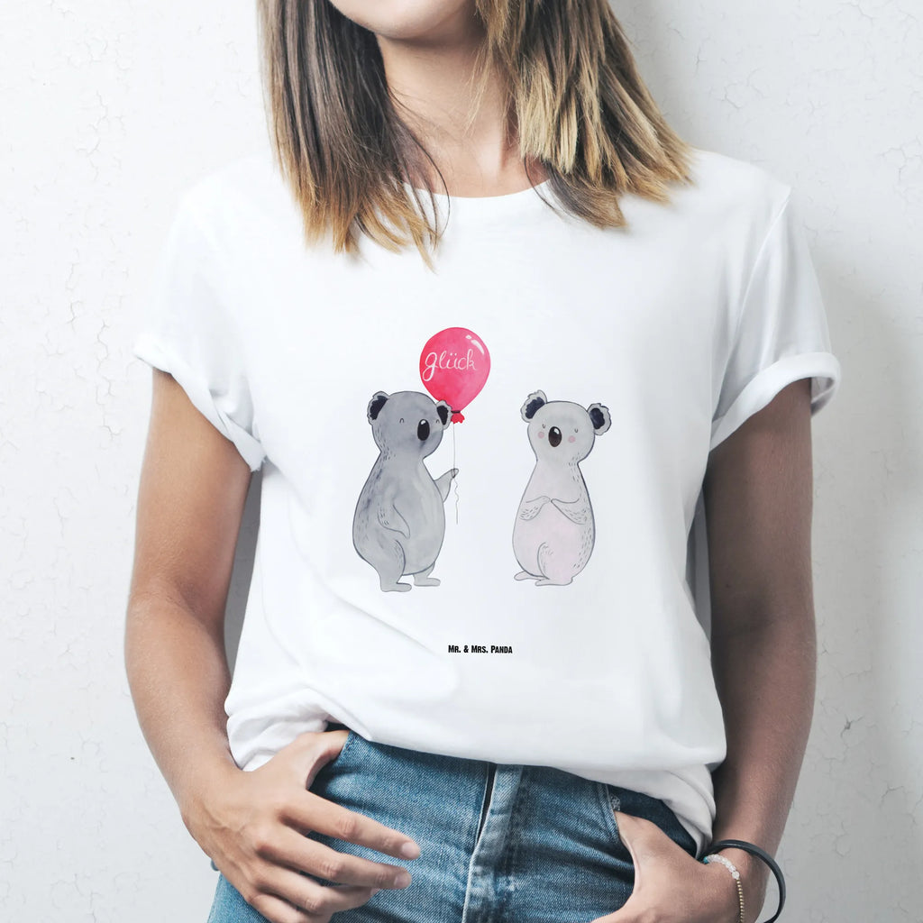 T-Shirt Standard Koala Luftballon T-Shirt, Shirt, Tshirt, Lustiges T-Shirt, T-Shirt mit Spruch, Party, Junggesellenabschied, Jubiläum, Geburstag, Herrn, Damen, Männer, Frauen, Schlafshirt, Nachthemd, Sprüche, Koala, Koalabär, Luftballon, Geburtstag, Geschenk