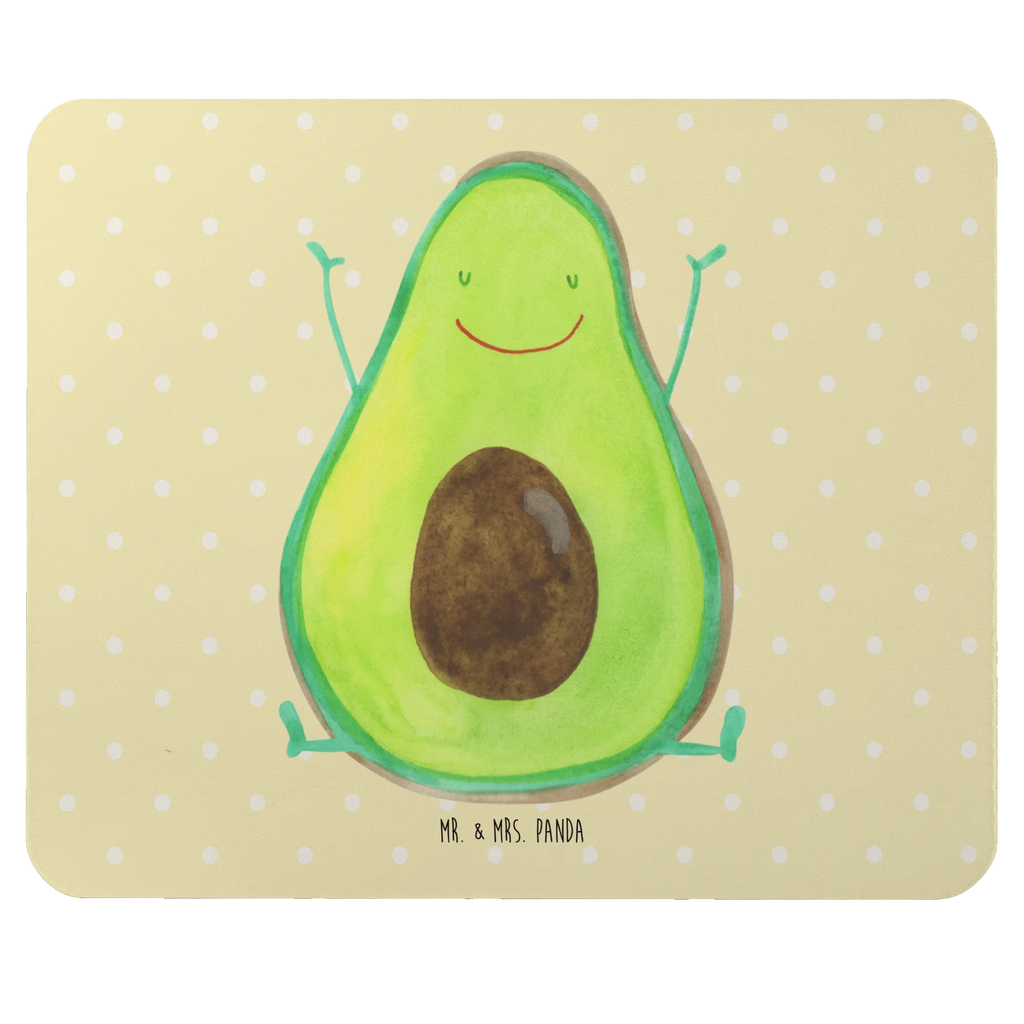 Mauspad Avocado Happy Mousepad, Computer zubehör, Büroausstattung, PC Zubehör, Arbeitszimmer, Mauspad, Einzigartiges Mauspad, Designer Mauspad, Mausunterlage, Mauspad Büro, Avocado, Veggie, Vegan, Gesund, Chaos