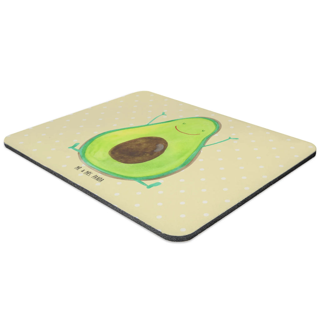 Mauspad Avocado Happy Mousepad, Computer zubehör, Büroausstattung, PC Zubehör, Arbeitszimmer, Mauspad, Einzigartiges Mauspad, Designer Mauspad, Mausunterlage, Mauspad Büro, Avocado, Veggie, Vegan, Gesund, Chaos