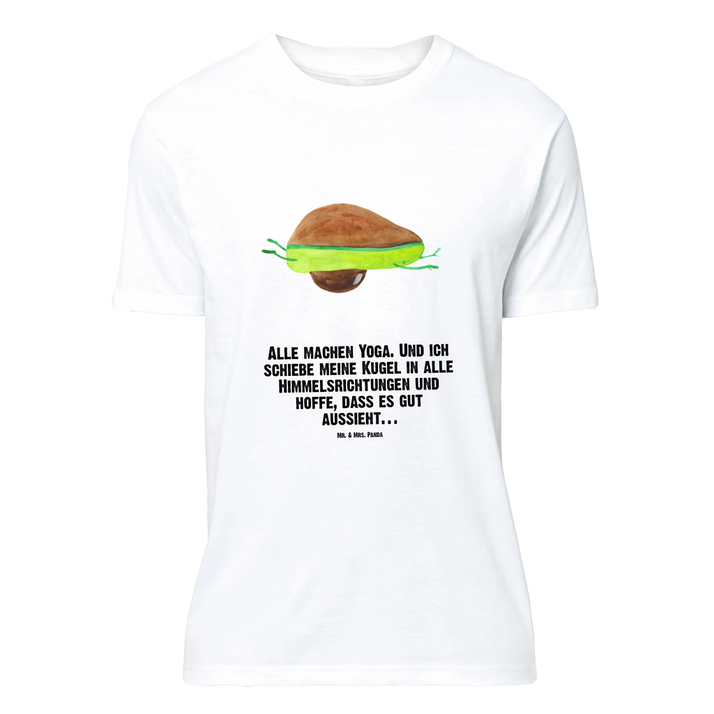 T-Shirt Standard Avocado Yoga T-Shirt, Shirt, Tshirt, Lustiges T-Shirt, T-Shirt mit Spruch, Party, Junggesellenabschied, Jubiläum, Geburstag, Herrn, Damen, Männer, Frauen, Schlafshirt, Nachthemd, Sprüche, Avocado, Veggie, Vegan, Gesund, Avocado Yoga Vegan