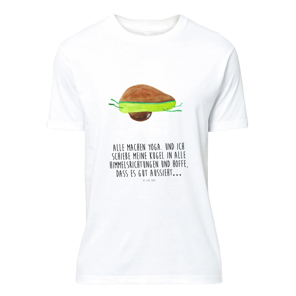 T-Shirt Standard Avocado Yoga T-Shirt, Shirt, Tshirt, Lustiges T-Shirt, T-Shirt mit Spruch, Party, Junggesellenabschied, Jubiläum, Geburstag, Herrn, Damen, Männer, Frauen, Schlafshirt, Nachthemd, Sprüche, Avocado, Veggie, Vegan, Gesund, Avocado Yoga Vegan