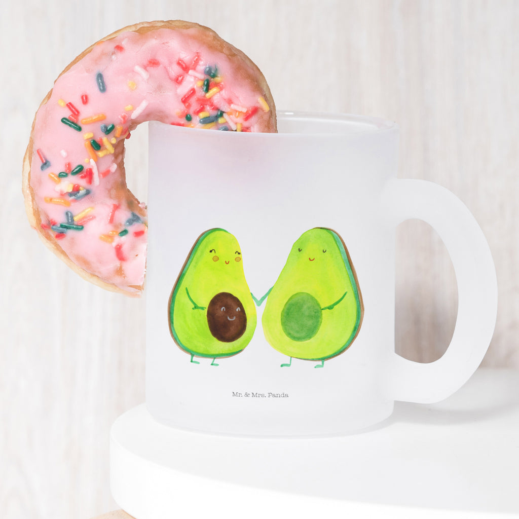 Teetasse Avocado Pärchen Teetasse, Teeglas, Teebecher, Tasse mit Henkel, Tasse, Glas Teetasse, Teetasse aus Glas, Avocado, Veggie, Vegan, Gesund, Avocuddle, Liebe, Schwangerschaft, Familie, Babyshower, Babyparty, Hochzeit, Kinder, Avocados, Geburt