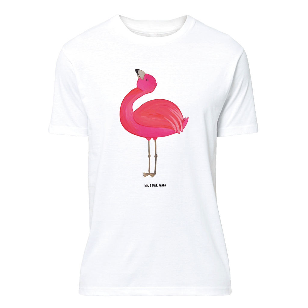 T-Shirt Standard Flamingo stolz T-Shirt, Shirt, Tshirt, Lustiges T-Shirt, T-Shirt mit Spruch, Party, Junggesellenabschied, Jubiläum, Geburstag, Herrn, Damen, Männer, Frauen, Schlafshirt, Nachthemd, Sprüche, Flamingo, stolz, Freude, Selbstliebe, Selbstakzeptanz, Freundin, beste Freundin, Tochter, Mama, Schwester