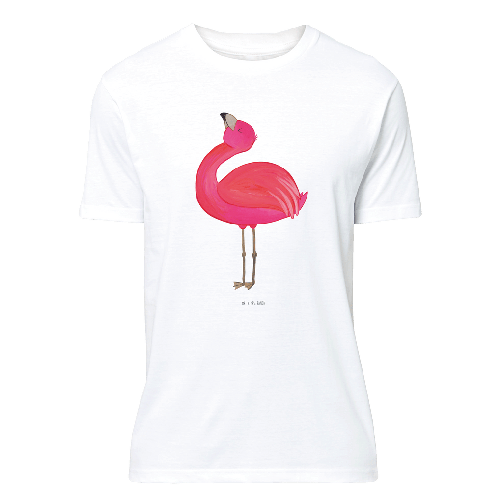 T-Shirt Standard Flamingo stolz T-Shirt, Shirt, Tshirt, Lustiges T-Shirt, T-Shirt mit Spruch, Party, Junggesellenabschied, Jubiläum, Geburstag, Herrn, Damen, Männer, Frauen, Schlafshirt, Nachthemd, Sprüche, Flamingo, stolz, Freude, Selbstliebe, Selbstakzeptanz, Freundin, beste Freundin, Tochter, Mama, Schwester