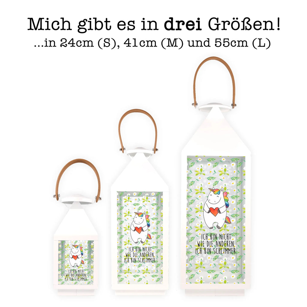 Deko Laterne Einhorn Herz Gartenlampe, Gartenleuchte, Gartendekoration, Gartenlicht, Laterne kleine Laternen, XXL Laternen, Laterne groß, Einhorn, Einhörner, Einhorn Deko, Unicorn, Herz, schlimm, böse, witzig, lustig, Freundin, anders, bunt