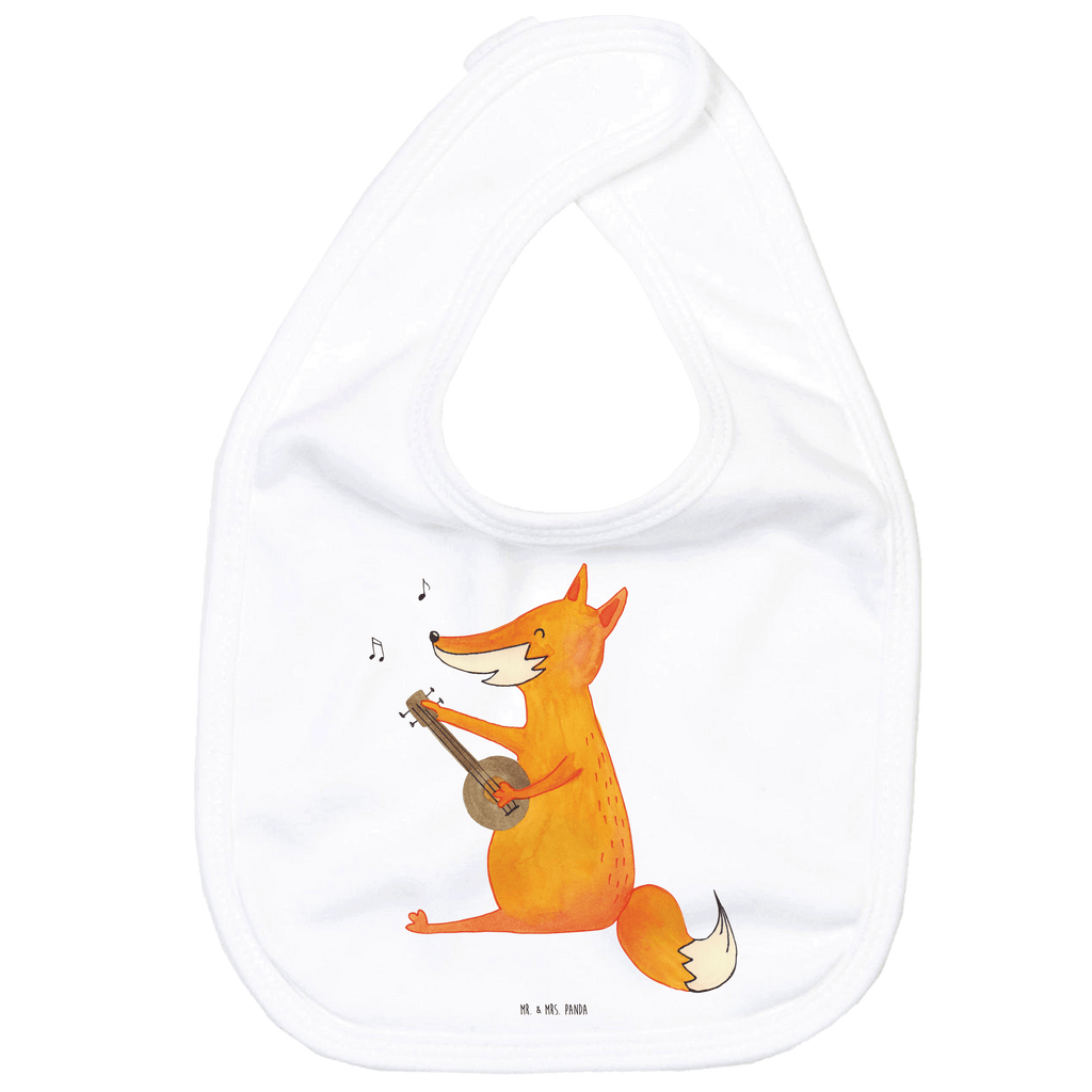 Organic Babylätzchen Fuchs Gitarre Baby, Lätzchen, Spucktuch, Sabberlätzchen, Klettlätzchen, Babygeschenk, Baby Lätzchen, Geschenk für Geburt, Geschenk zur Geburt, Baby Spucktuch, Babyausstattung, Geschenkidee für Babyparty, Fuchs, Füchse, Geschenk Musiker, Musik Spruch, Musikerin, Sänger, Sängerin, Gitarre