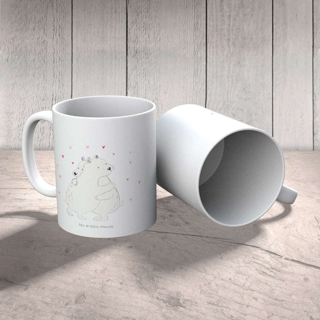 Tasse Eisbär Umarmen Tasse, Kaffeetasse, Teetasse, Becher, Kaffeebecher, Teebecher, Keramiktasse, Porzellantasse, Büro Tasse, Geschenk Tasse, Tasse Sprüche, Tasse Motive, Kaffeetassen, Tasse bedrucken, Designer Tasse, Cappuccino Tassen, Schöne Teetassen, Tiermotive, Gute Laune, lustige Sprüche, Tiere