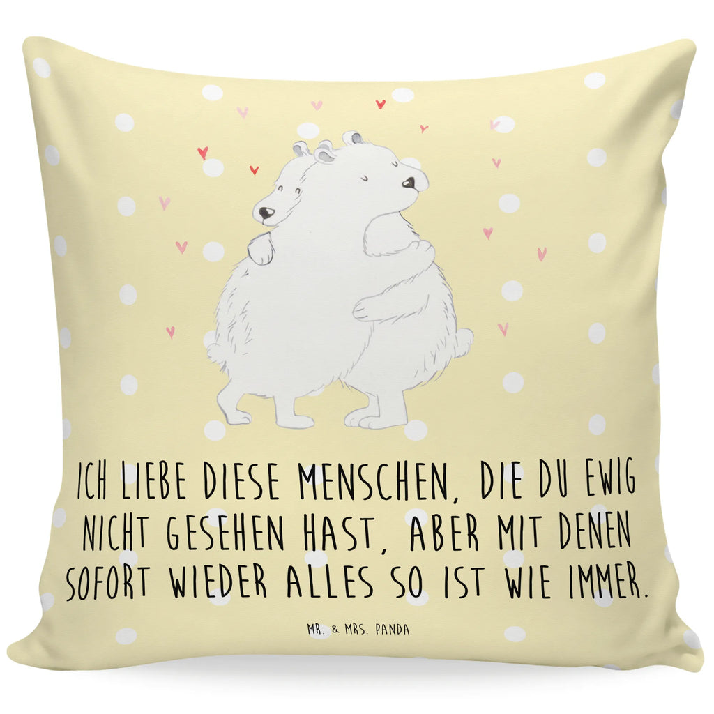 40x40 Kissen Eisbär Umarmen Kissenhülle, Kopfkissen, Sofakissen, Dekokissen, Motivkissen, sofakissen, sitzkissen, Kissen, Kissenbezüge, Kissenbezug 40x40, Kissen 40x40, Kissenhülle 40x40, Zierkissen, Couchkissen, Dekokissen Sofa, Sofakissen 40x40, Dekokissen 40x40, Kopfkissen 40x40, Kissen 40x40 Waschbar, Tiermotive, Gute Laune, lustige Sprüche, Tiere