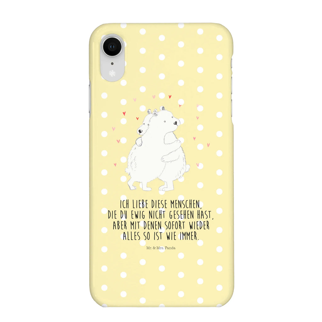 Handyhülle Eisbär Umarmen Handyhülle, Handycover, Cover, Handy, Hülle, Iphone 10, Iphone X, Tiermotive, Gute Laune, lustige Sprüche, Tiere