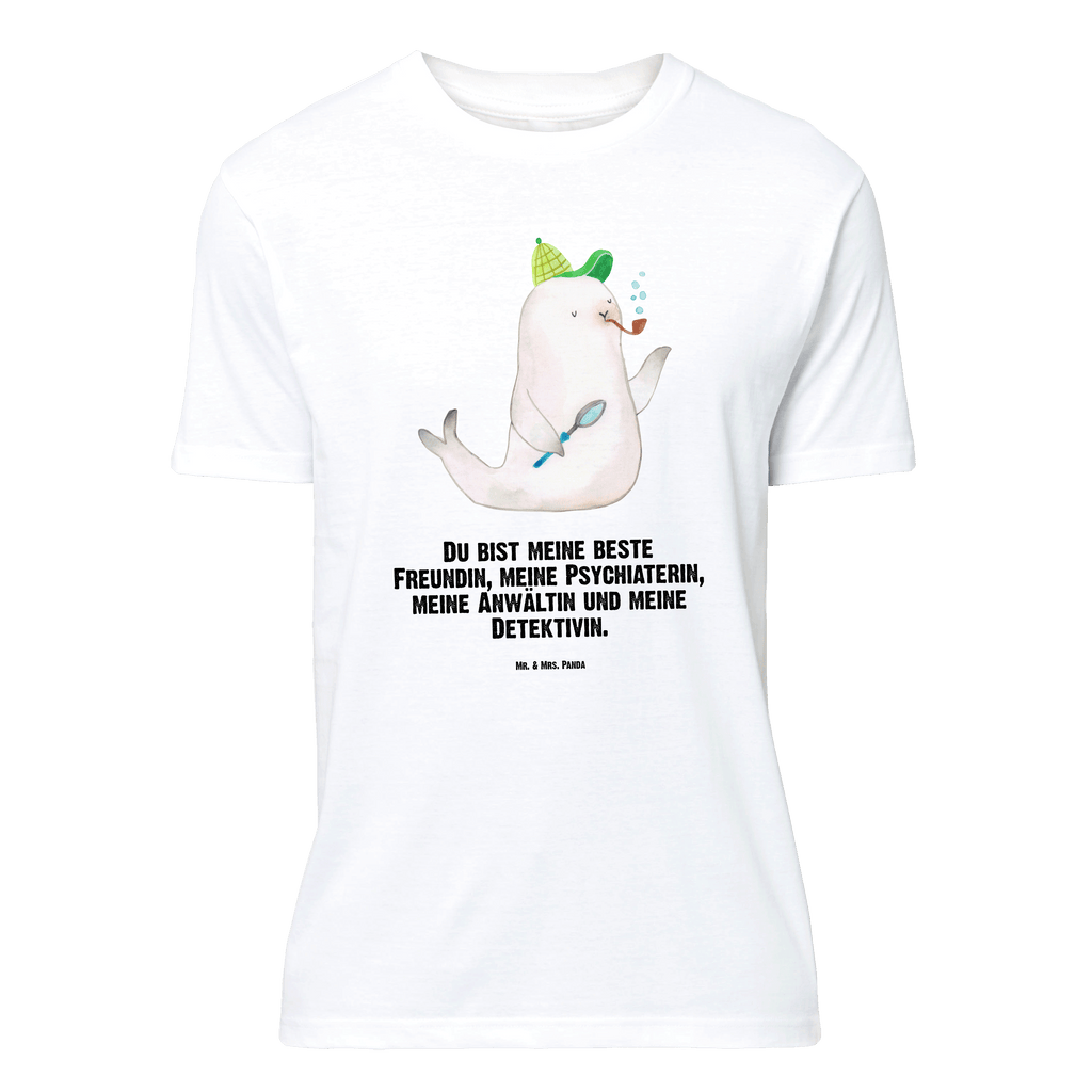 T-Shirt Standard Robbe Sherlock T-Shirt, Shirt, Tshirt, Lustiges T-Shirt, T-Shirt mit Spruch, Party, Junggesellenabschied, Jubiläum, Geburstag, Herrn, Damen, Männer, Frauen, Schlafshirt, Nachthemd, Sprüche, Tiermotive, Gute Laune, lustige Sprüche, Tiere