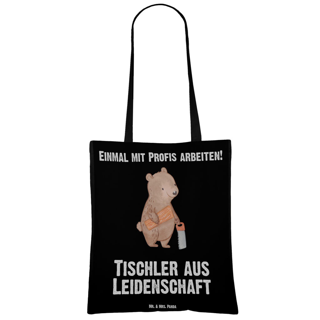 Tragetasche Tischler aus Leidenschaft Beuteltasche, Beutel, Einkaufstasche, Jutebeutel, Stoffbeutel, Tasche, Shopper, Umhängetasche, Strandtasche, Schultertasche, Stofftasche, Tragetasche, Badetasche, Jutetasche, Einkaufstüte, Laptoptasche, Beruf, Ausbildung, Jubiläum, Abschied, Rente, Kollege, Kollegin, Geschenk, Schenken, Arbeitskollege, Mitarbeiter, Firma, Danke, Dankeschön