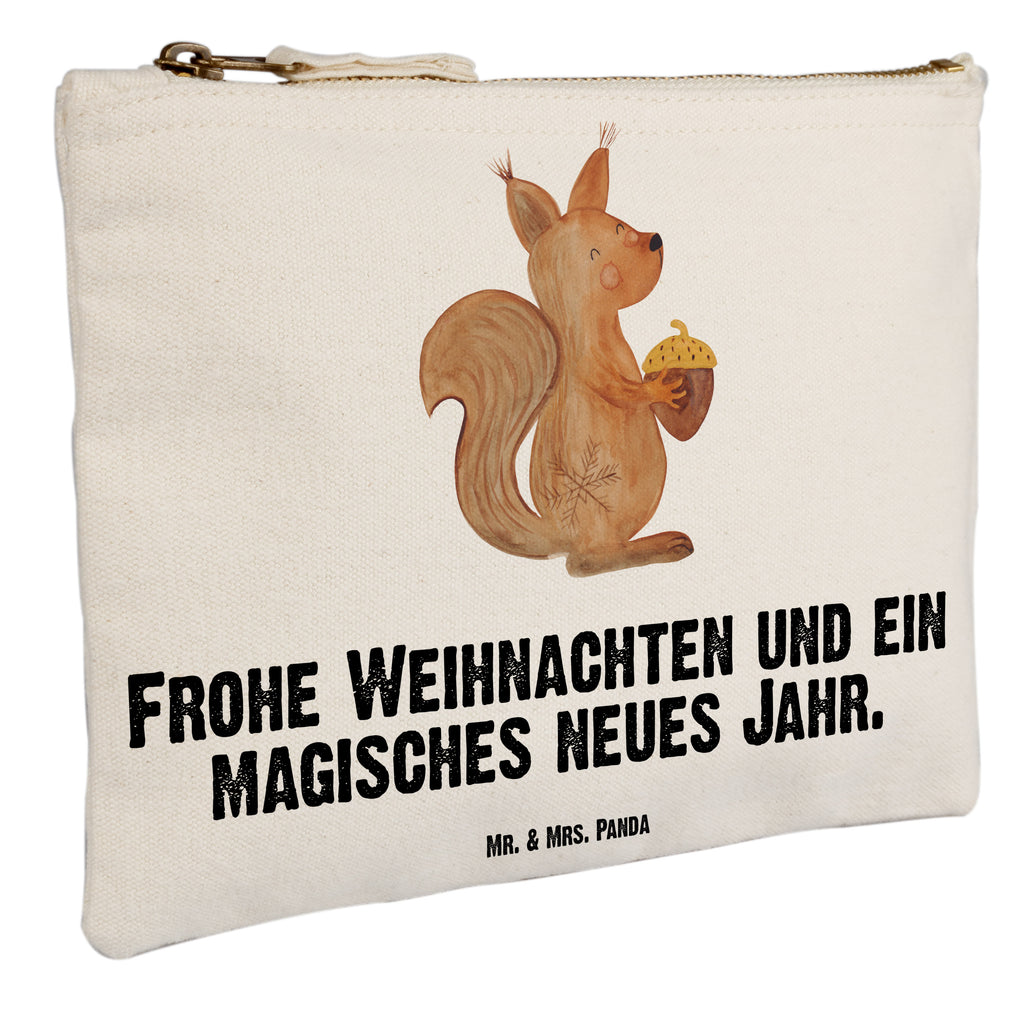 Schminktasche Eichhörnchen Weihnachtszeit Schminktasche, Kosmetiktasche, Kosmetikbeutel, Stiftemäppchen, Etui, Federmappe, Makeup, XXL, Schminketui, Kosmetiketui, Schlamperetui, Winter, Weihnachten, Weihnachtsdeko, Nikolaus, Advent, Heiligabend, Wintermotiv, Frohe Weihnachten, Frohes neues Jahr, Guten Rutsch, Weihnachtsmotiv, Weihnachtsgruß, Neujahr, Vogel